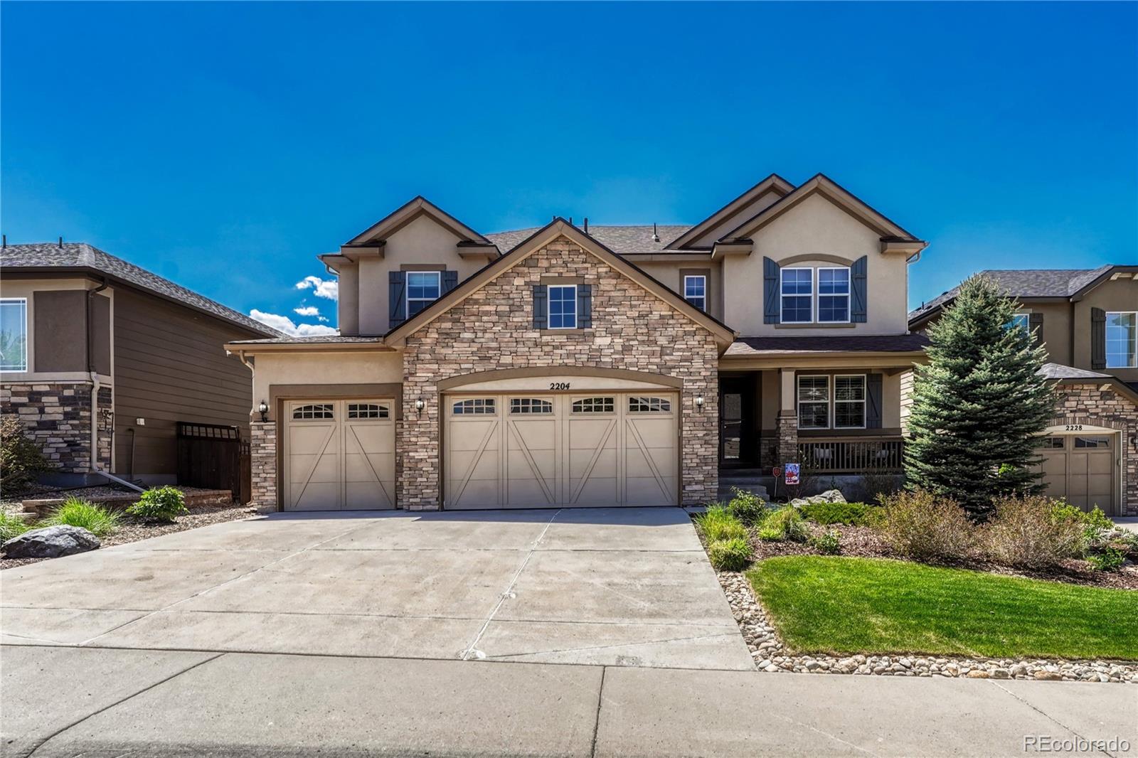 2204  Treetop Drive, castle rock&nbsp; House Search MLS Picture