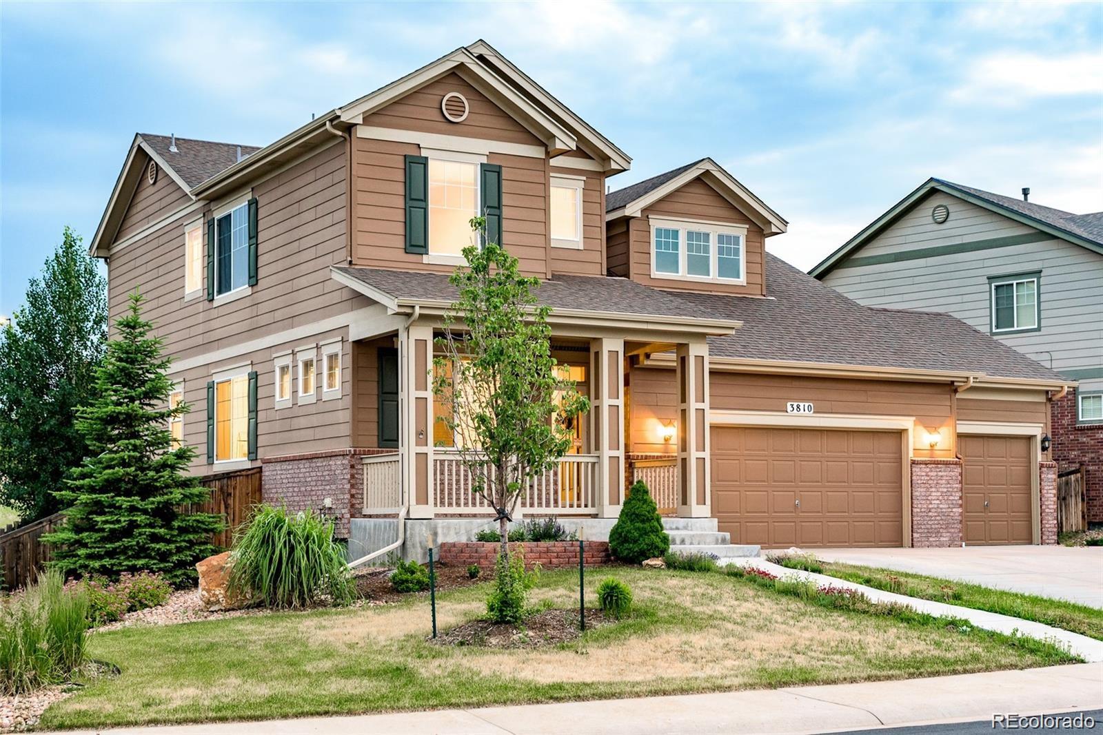 Terrain Castle Rock Home | MLS #: 39593653810  Amber Sun Circle, Castle Rock Beds: 4 Baths: 4 Price: $674,900