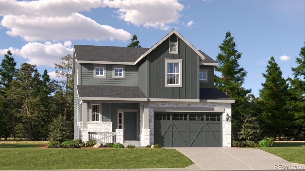 Newlin Crossing Parker Home | MLS #: 781631910807  Jagged Street, Parker Beds: 3 Baths: 3 Price: $705,400