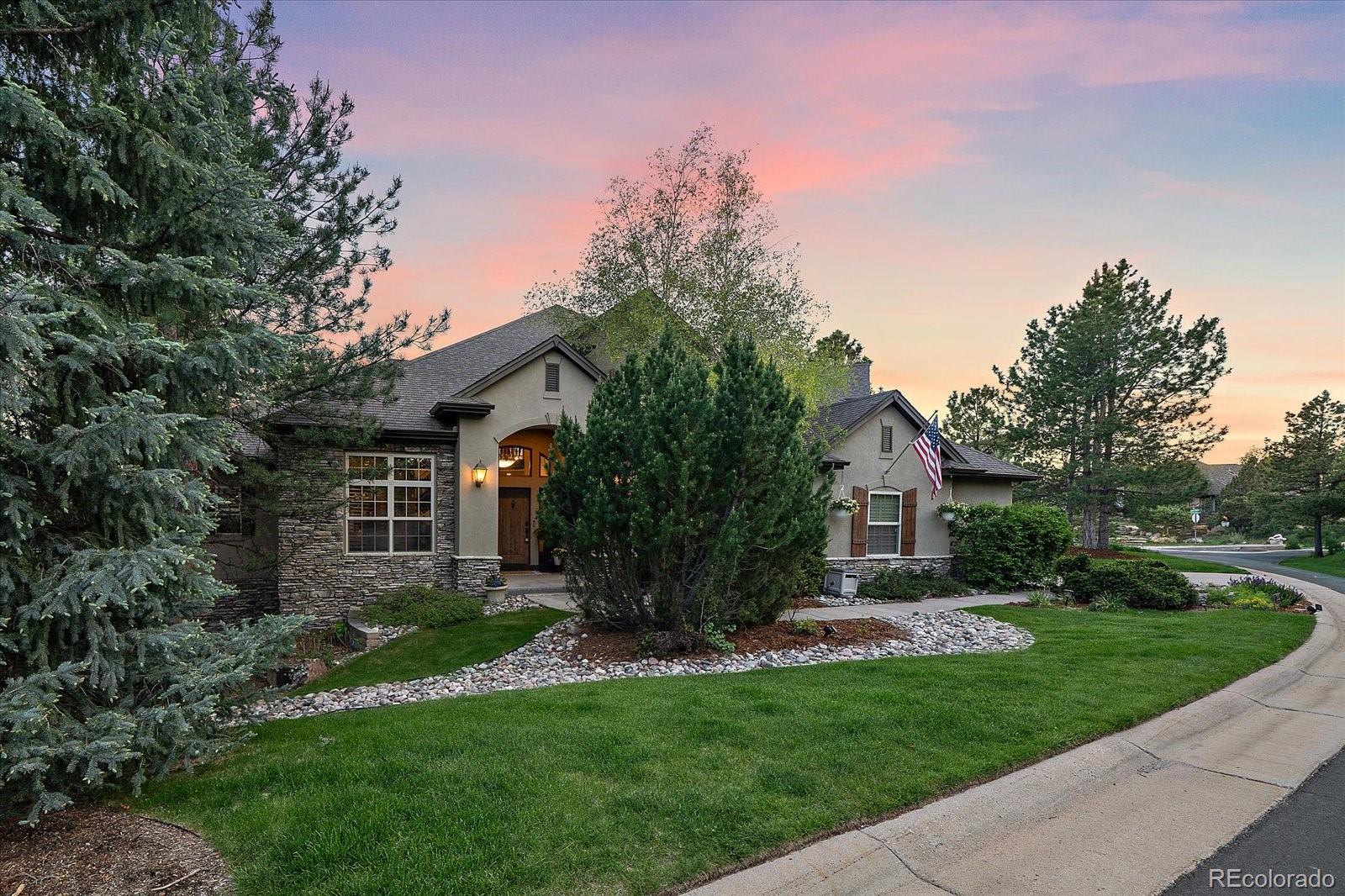 1332  Forest Trails Drive, castle pines&nbsp; House Search MLS Picture