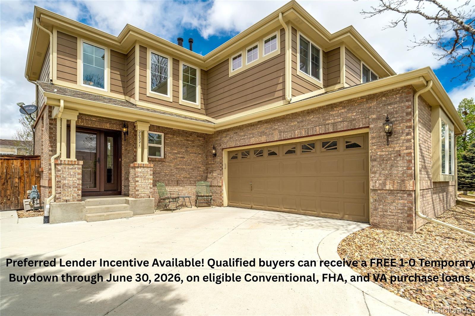 Conservatory Aurora Home | MLS #: 162179420321 E Lasalle Place, Aurora Beds: 3 Baths: 3 Price: $519,900