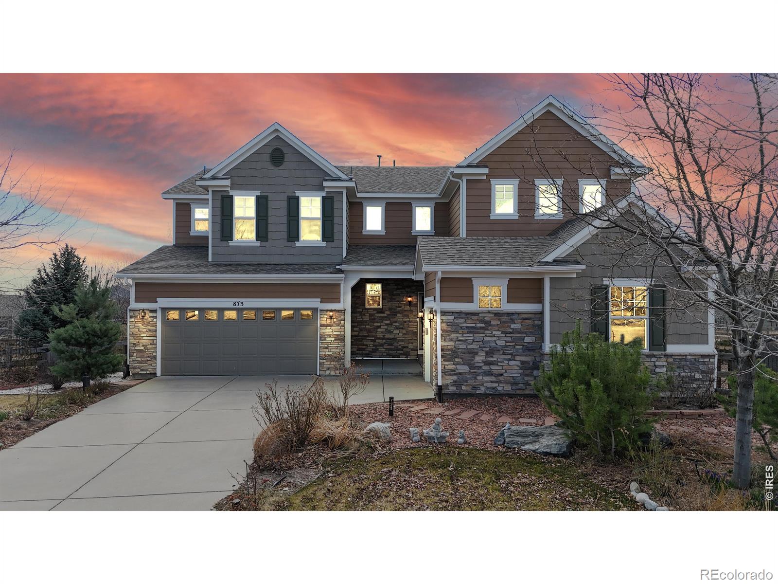 Canyon Creek Erie Home | MLS #: 4567891057930873  Mcclure Way, Erie Beds: 5 Baths: 4 Price: $950,000