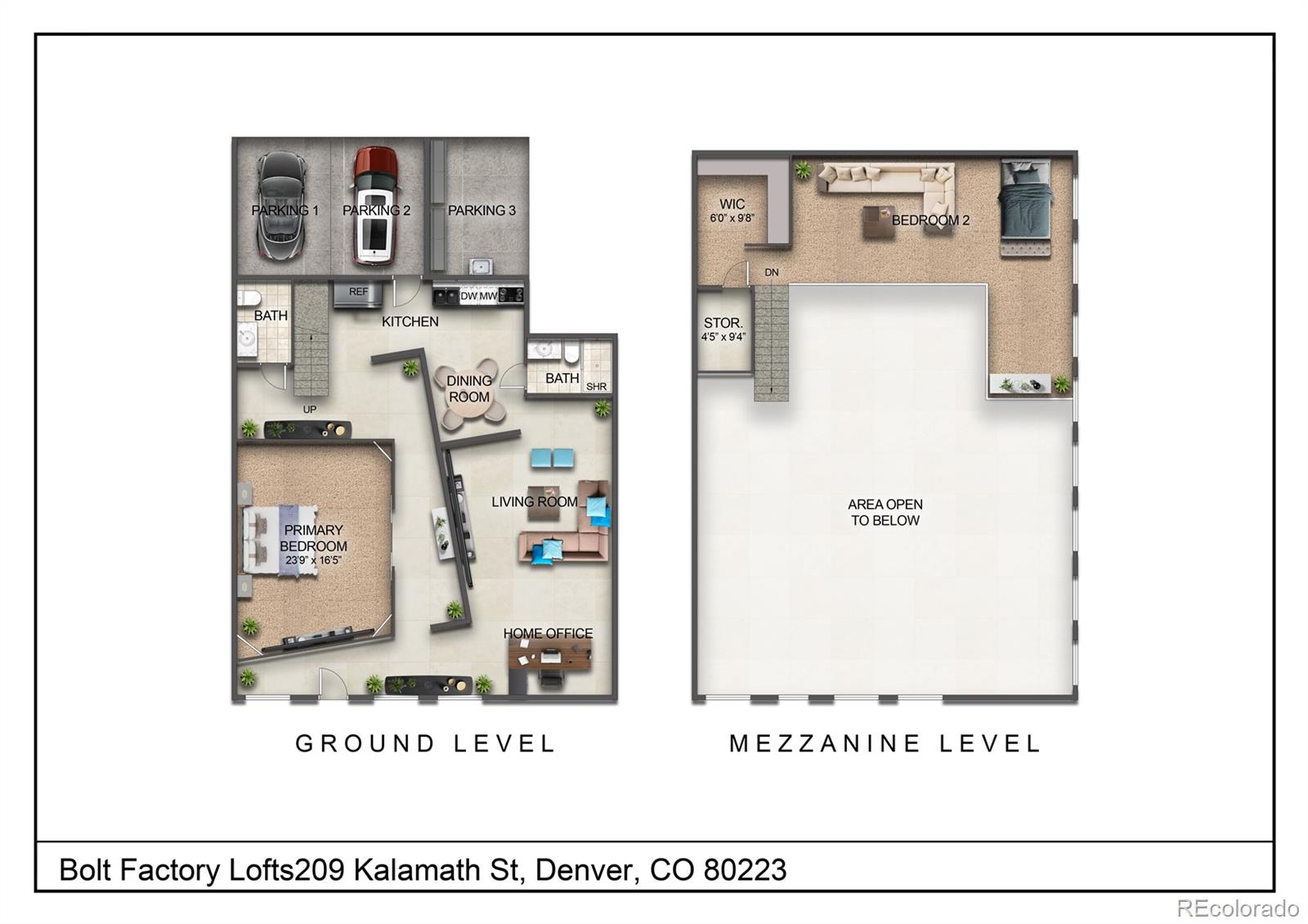 Baker Denver Condo / Townhome | MLS #: 9626445209  Kalamath Street 18, Denver Beds: 2 Baths: 2 Price: $815,000