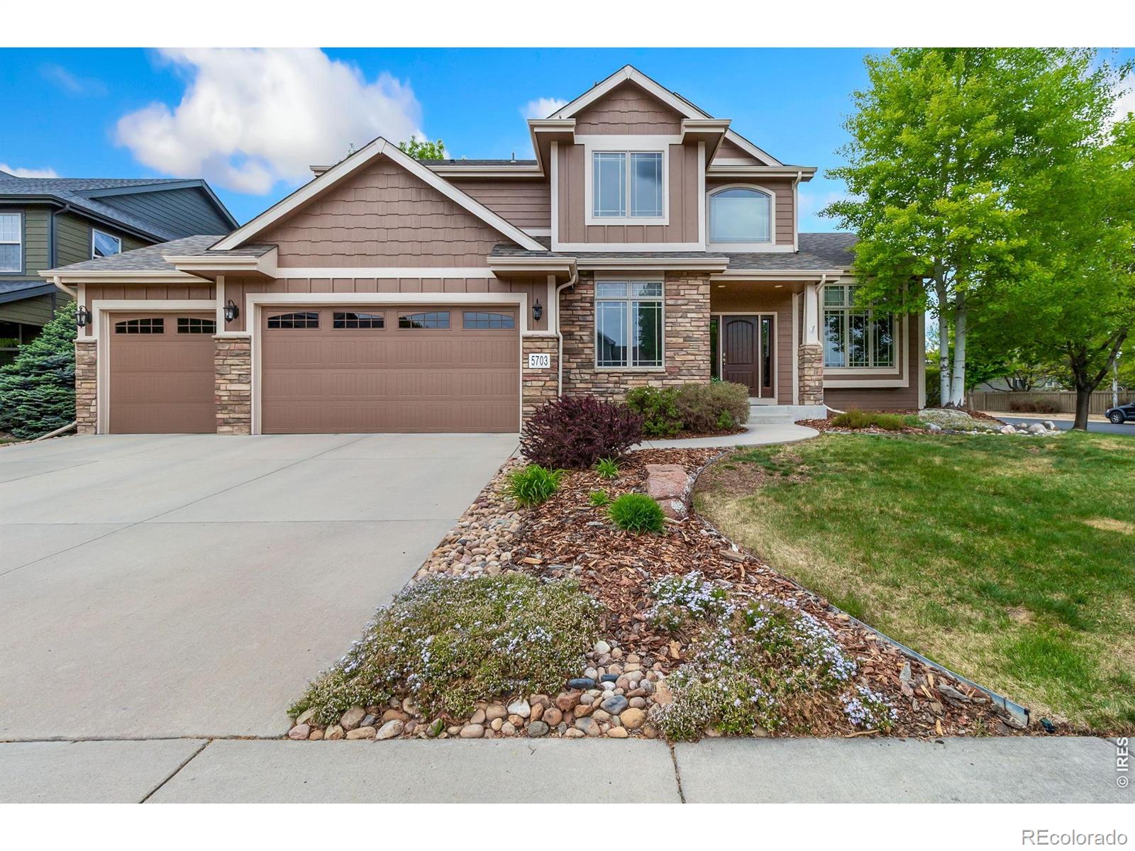 Fossil Lake Fort Collins Home | MLS #: 45678910583355703  Falling Water Drive, Fort Collins Beds: 5 Baths: 4 Price: $980,000