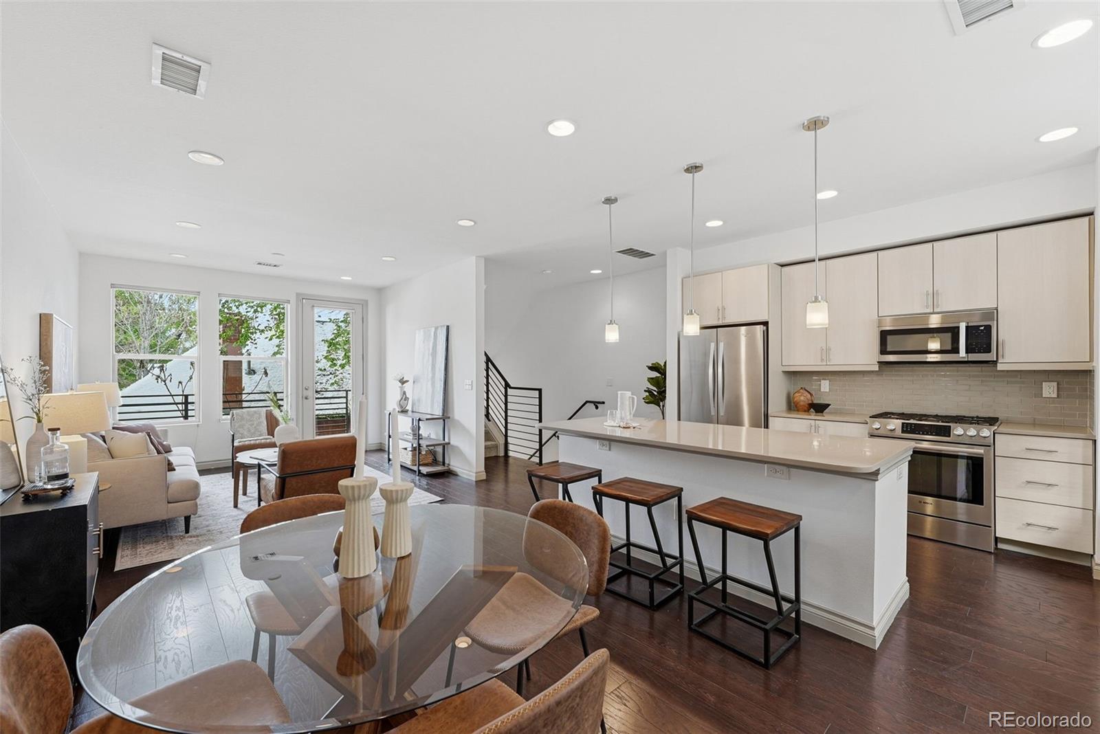 Congress Park Denver Home | MLS #: 63036141335  Jackson Street, Denver Beds: 2 Baths: 3 Price: $625,000