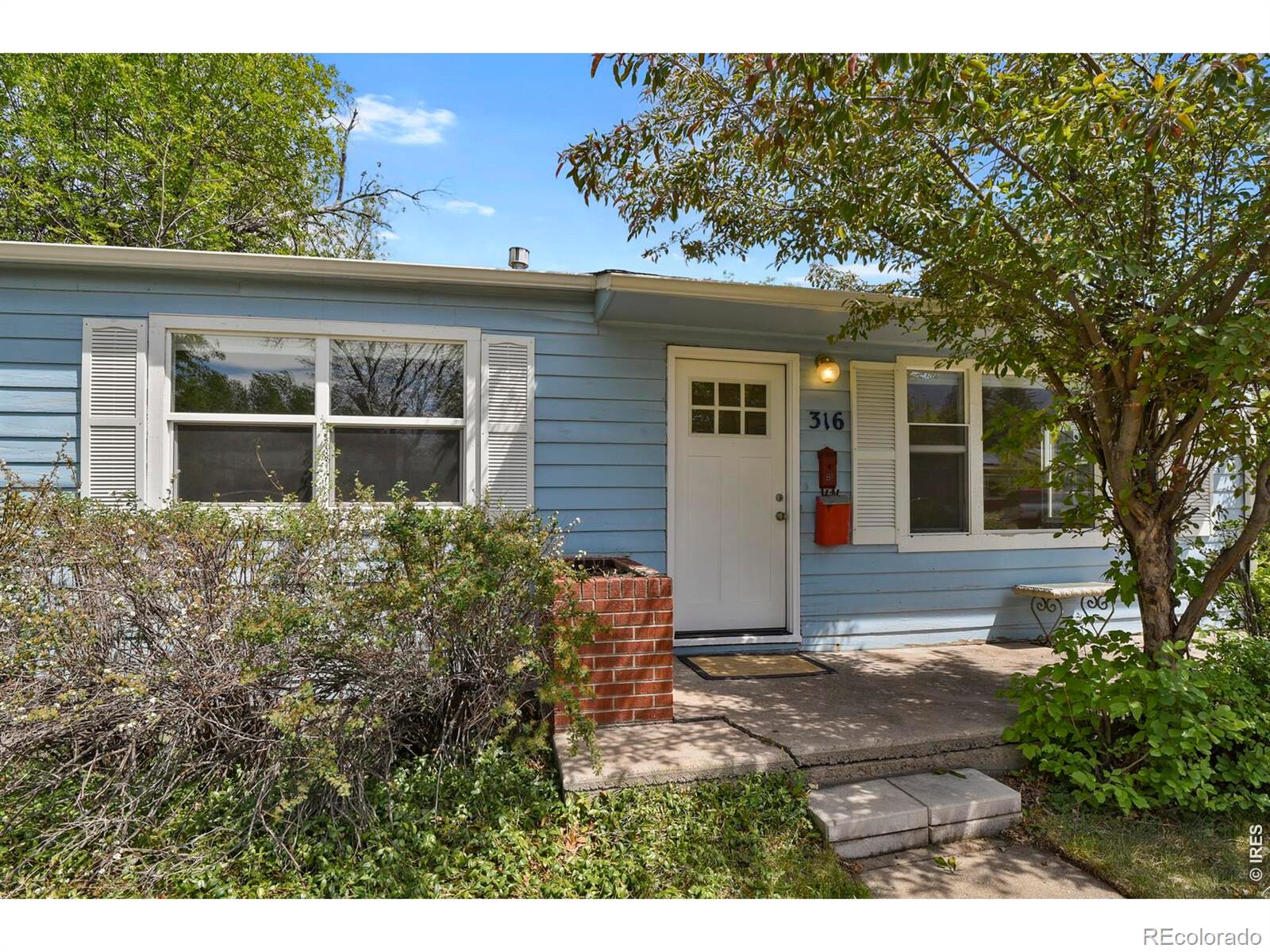 316  29th Street, boulder&nbsp; House Search MLS Picture