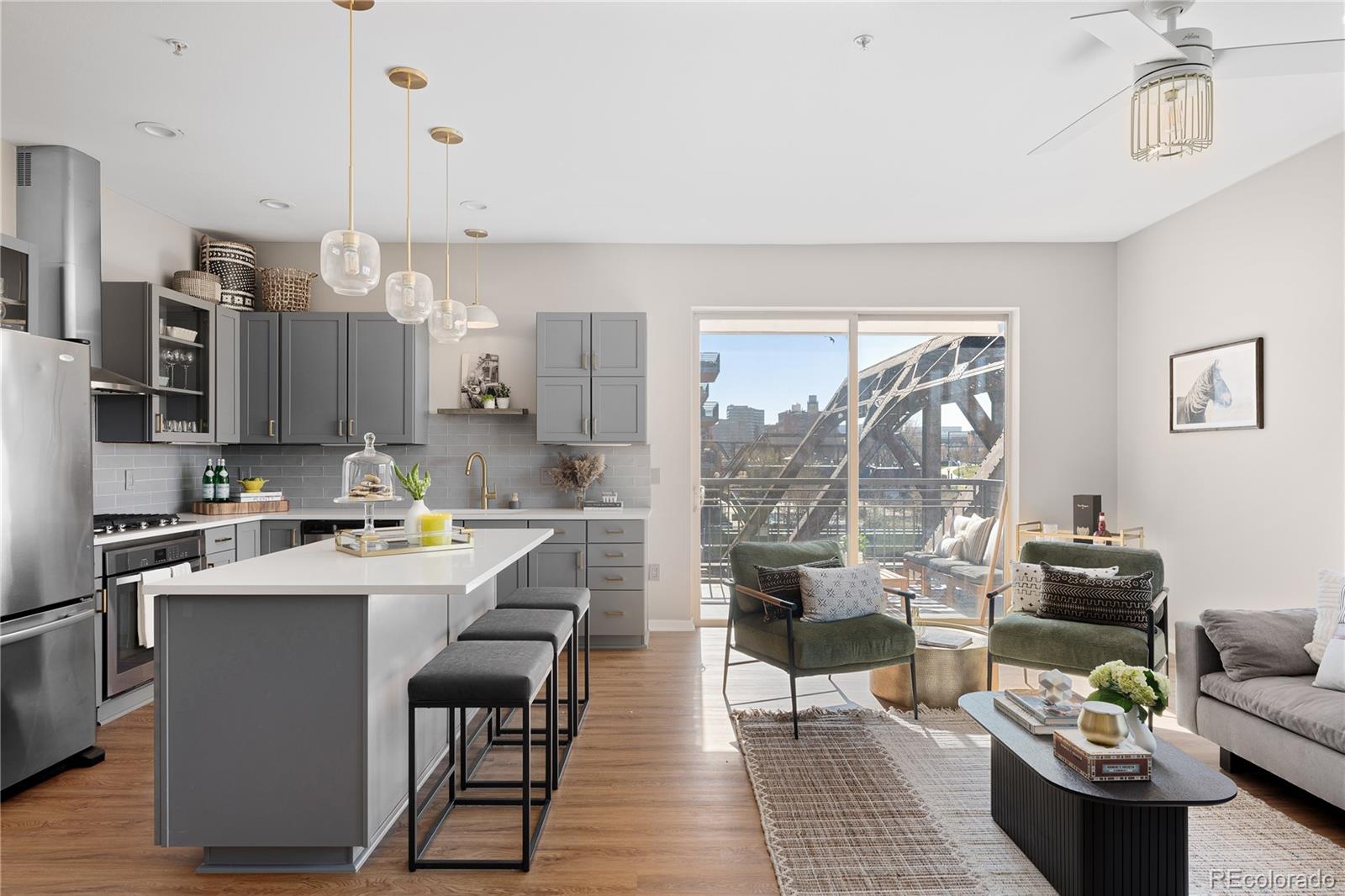 Riverfront Denver Condo / Townhome | MLS #: 98688701440  Little Raven Street 204, Denver Beds: 2 Baths: 2 Price: $630,000