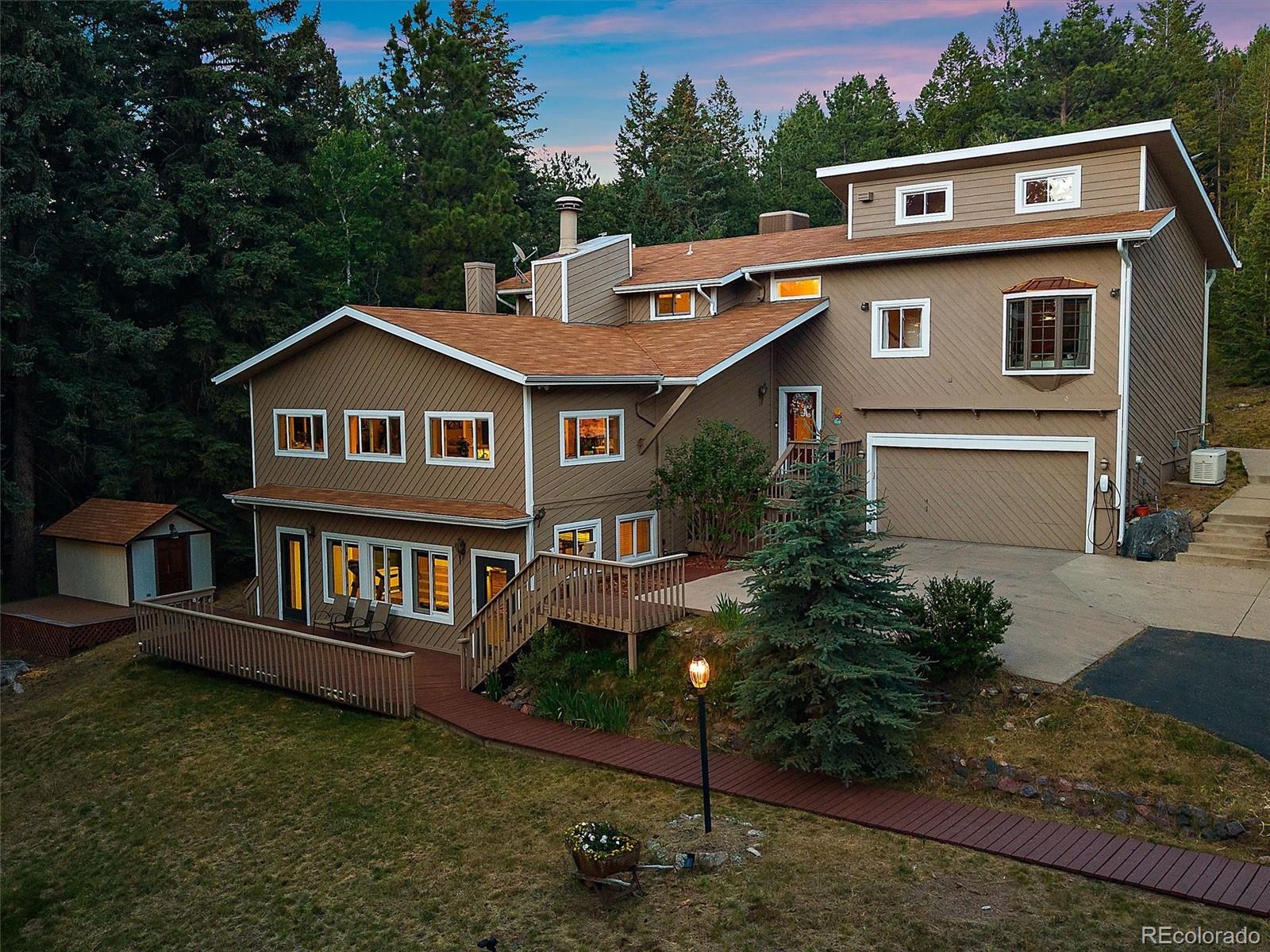  Evergreen Home | MLS #: 64419818280  Grizzly Way, Evergreen Beds: 4 Baths: 4 Price: $1,250,000