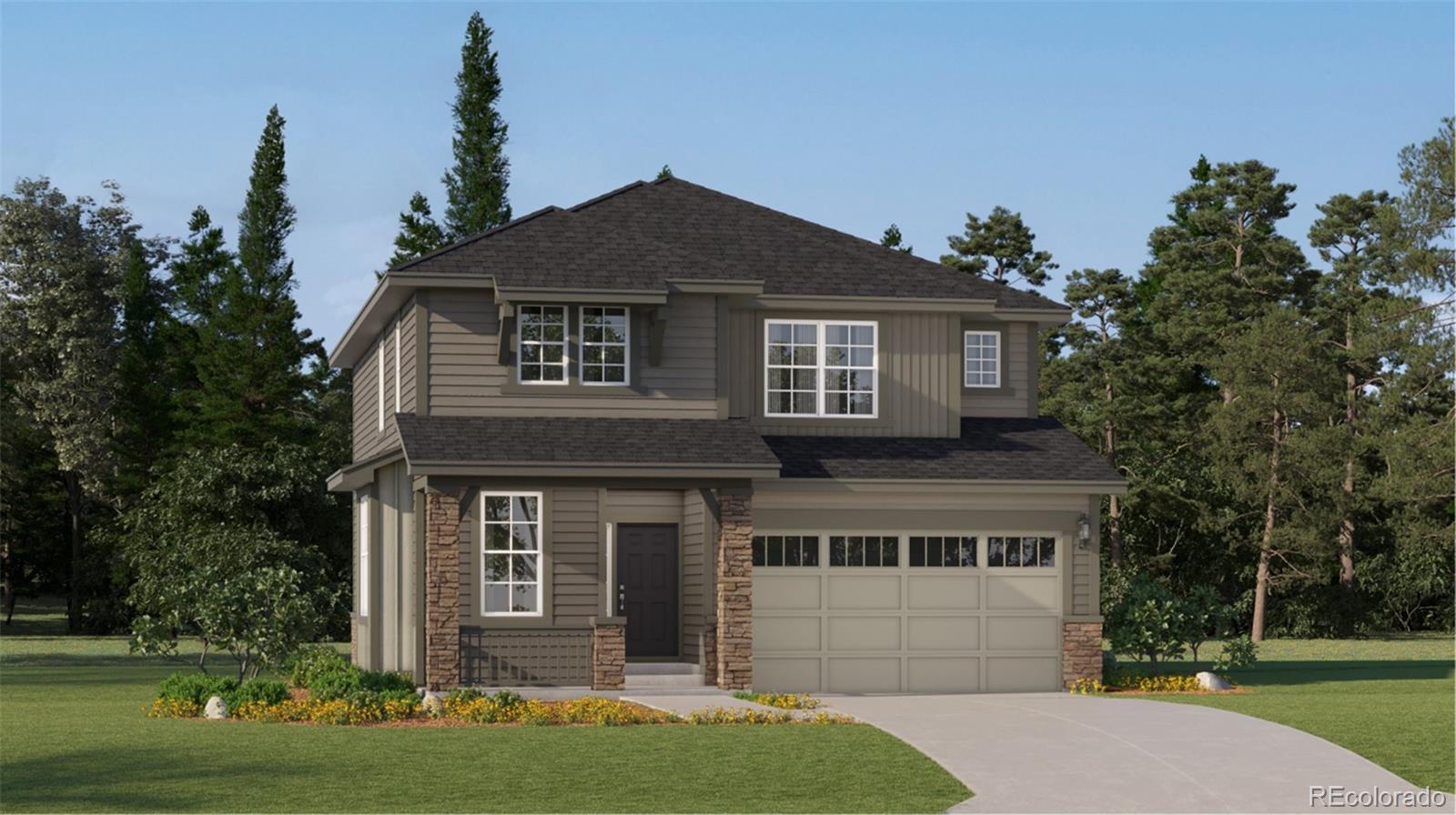 Newlin Crossing Parker Home | MLS #: 961484210809  Tomboy Drive, Parker Beds: 4 Baths: 3 Price: $717,900