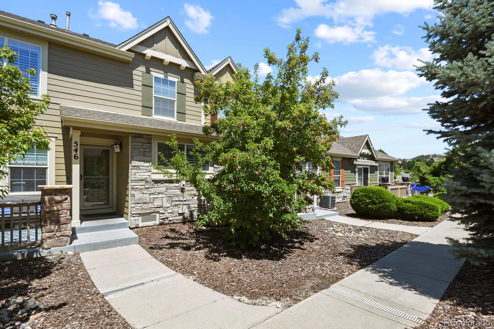 Metzler Ranch Castle Rock Condo / Townhome | MLS #: 6716728546  Lost Valley Point , Castle Rock Beds: 2 Baths: 3 Price: $460,000