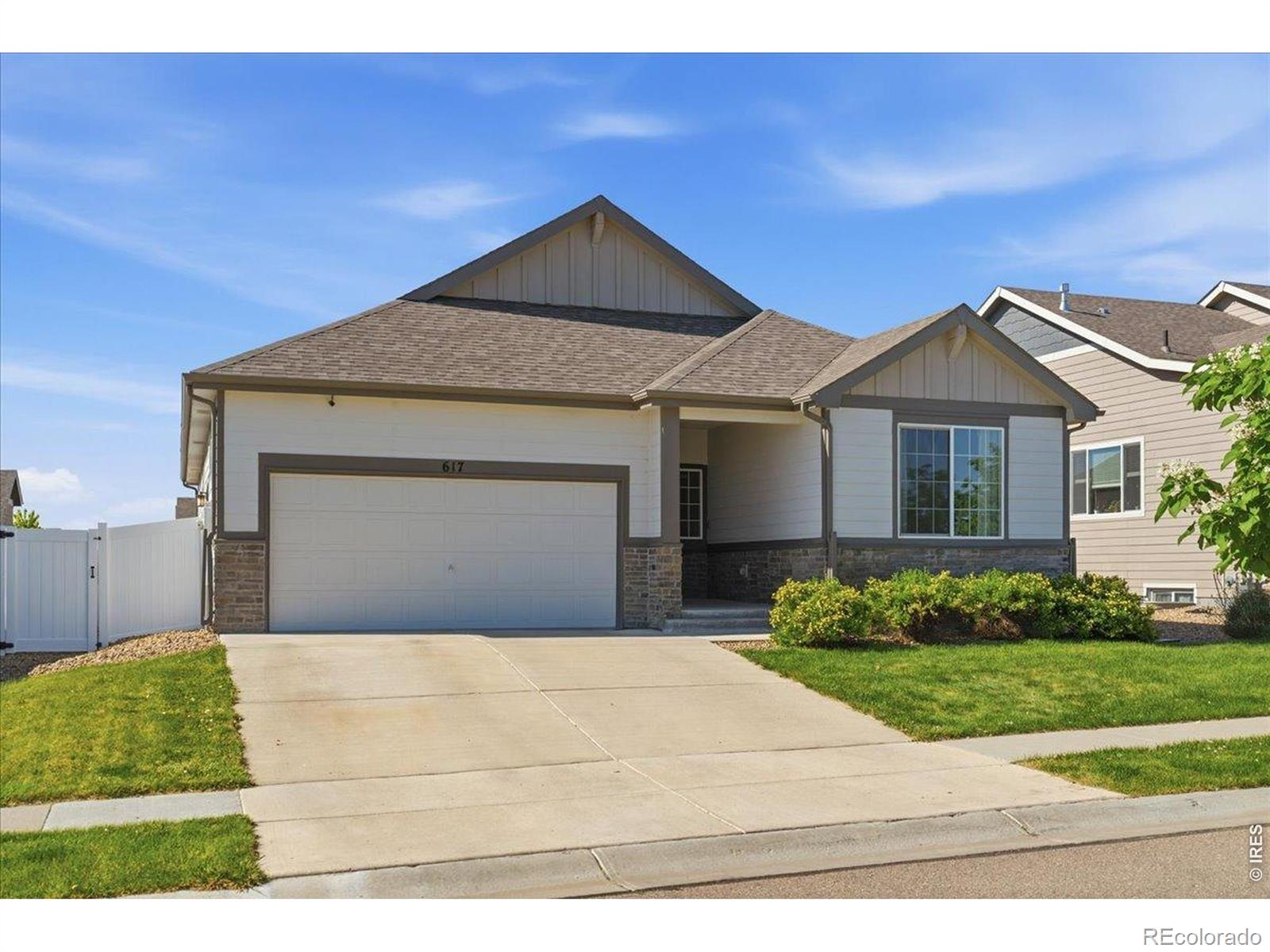 617  Gore Range Drive, severance&nbsp; House Search MLS Picture