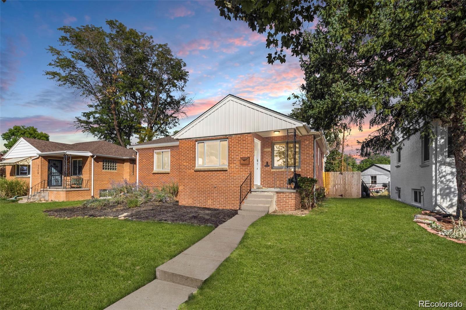 Park Hill Denver Home | MLS #: 73282313300  Bellaire Street, Denver Beds: 3 Baths: 2 Price: $598,000