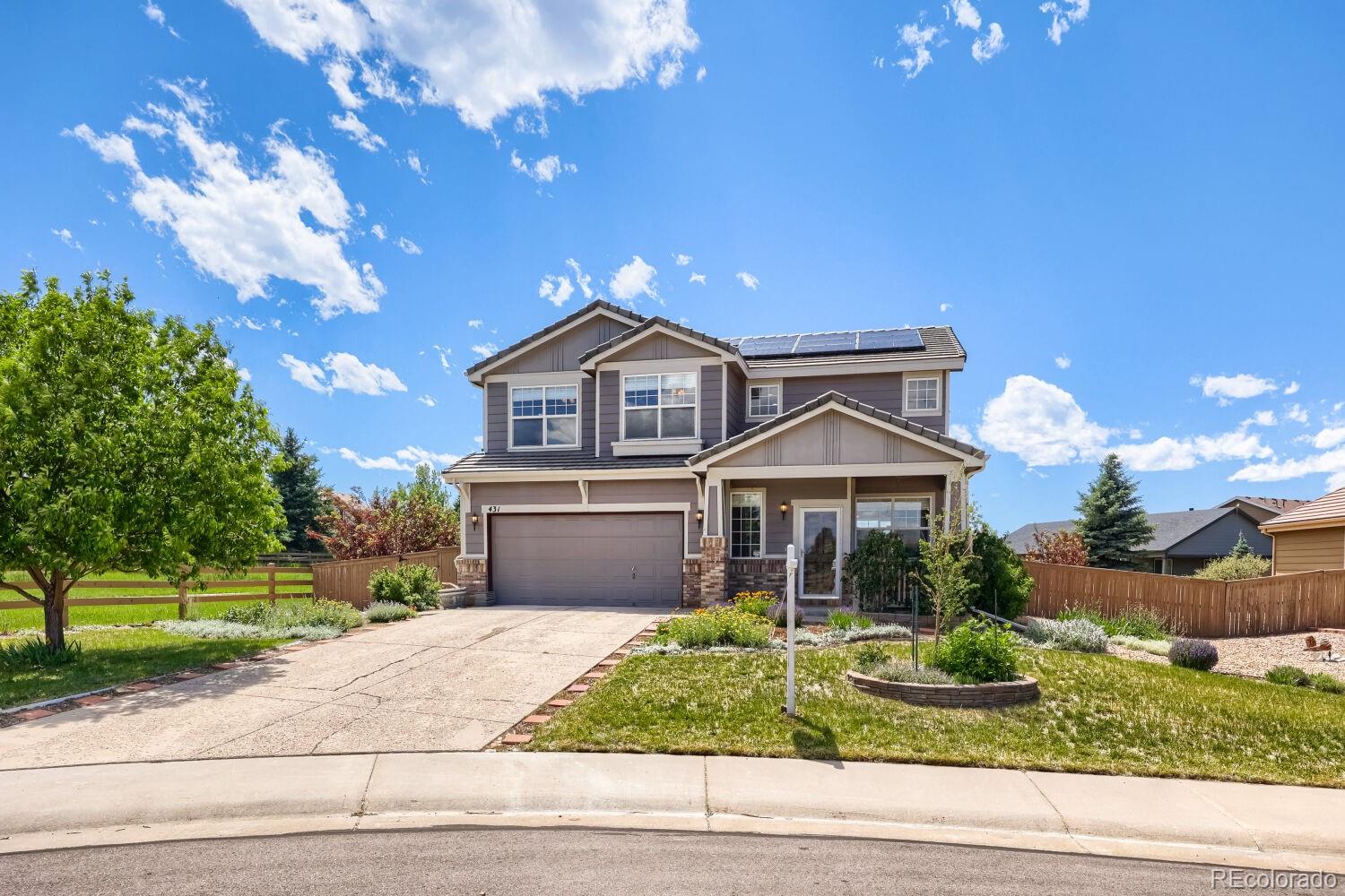 Castlewood Ranch Castle Rock Home | MLS #: 6750043431  Ellendale Street, Castle Rock Beds: 4 Baths: 3 Price: $565,000