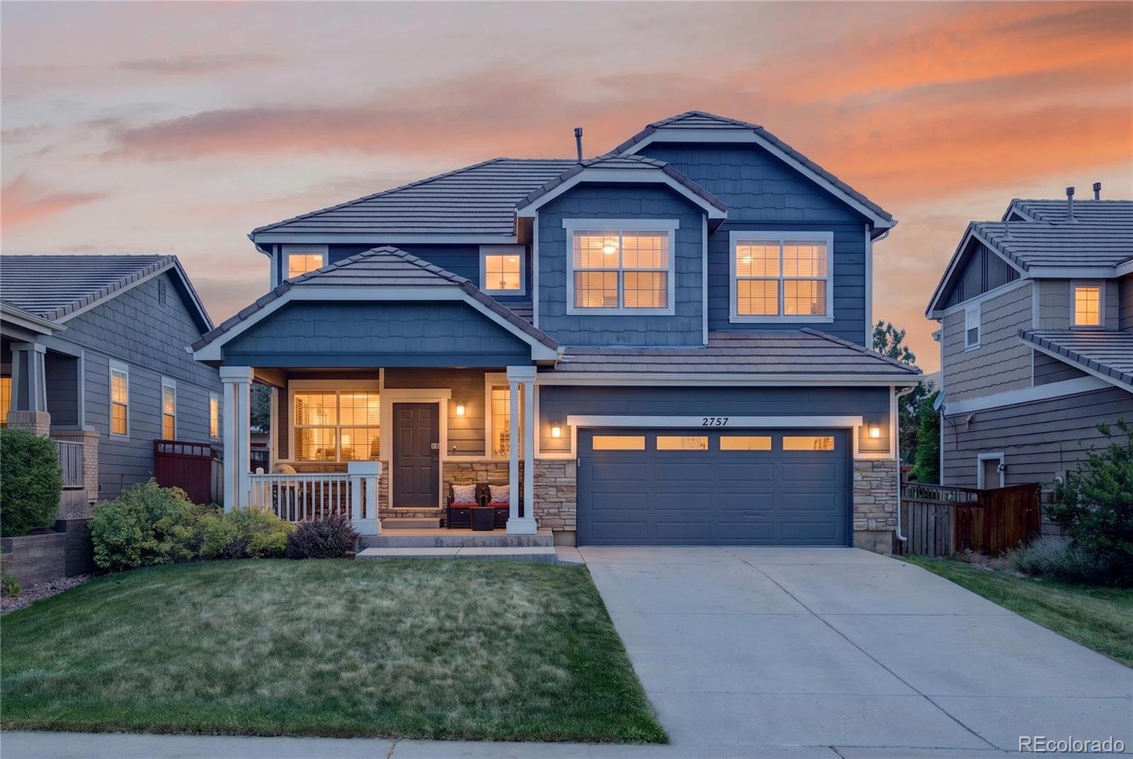 Meadows Castle Rock Home | MLS #: 48969522757  Poplar Grove Place, Castle Rock Beds: 3 Baths: 3 Price: $579,500