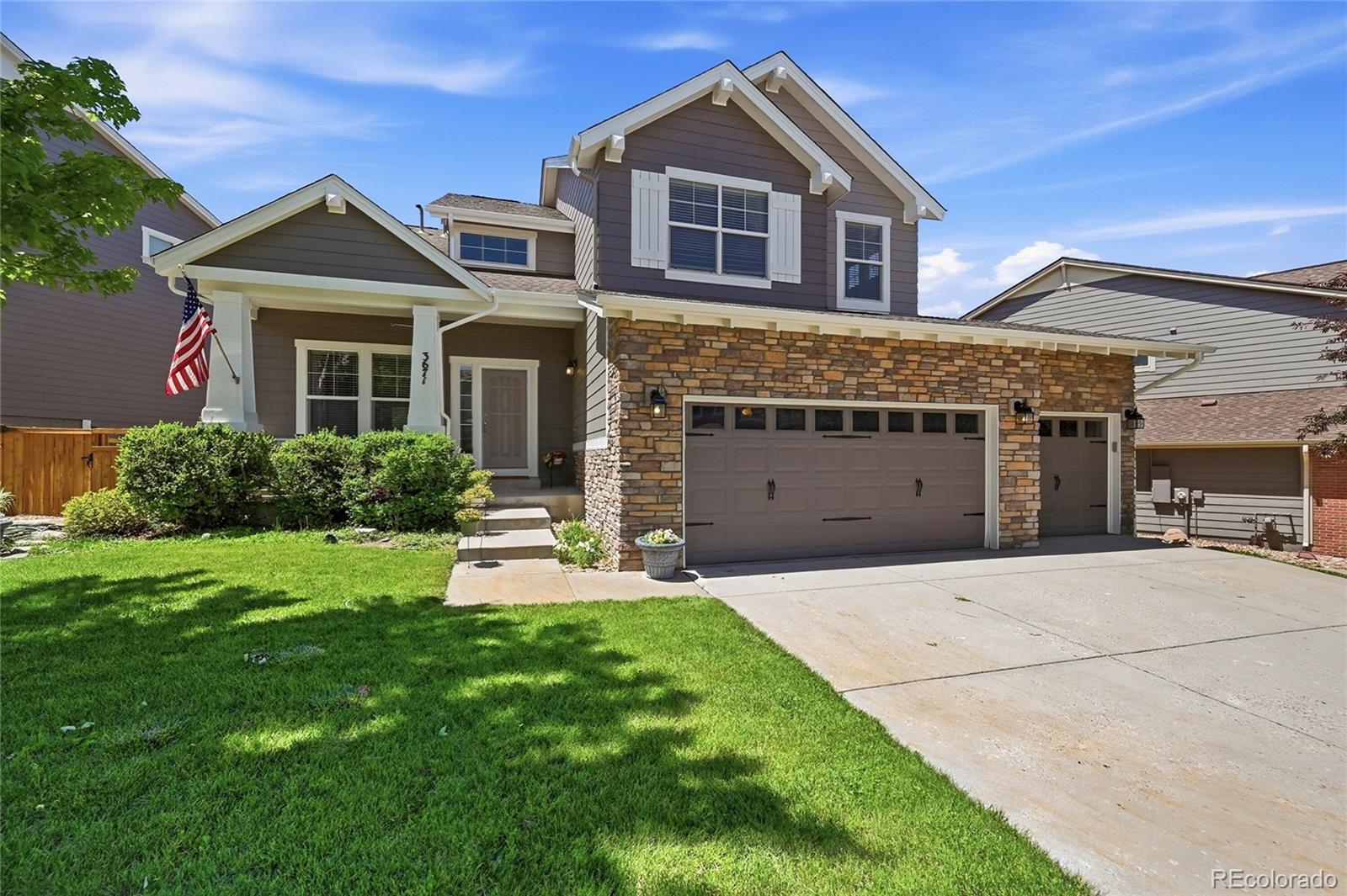 The Meadows Castle Rock Home | MLS #: 53598943671  Sunridge Terrace Drive, Castle Rock Beds: 4 Baths: 4 Price: $689,900