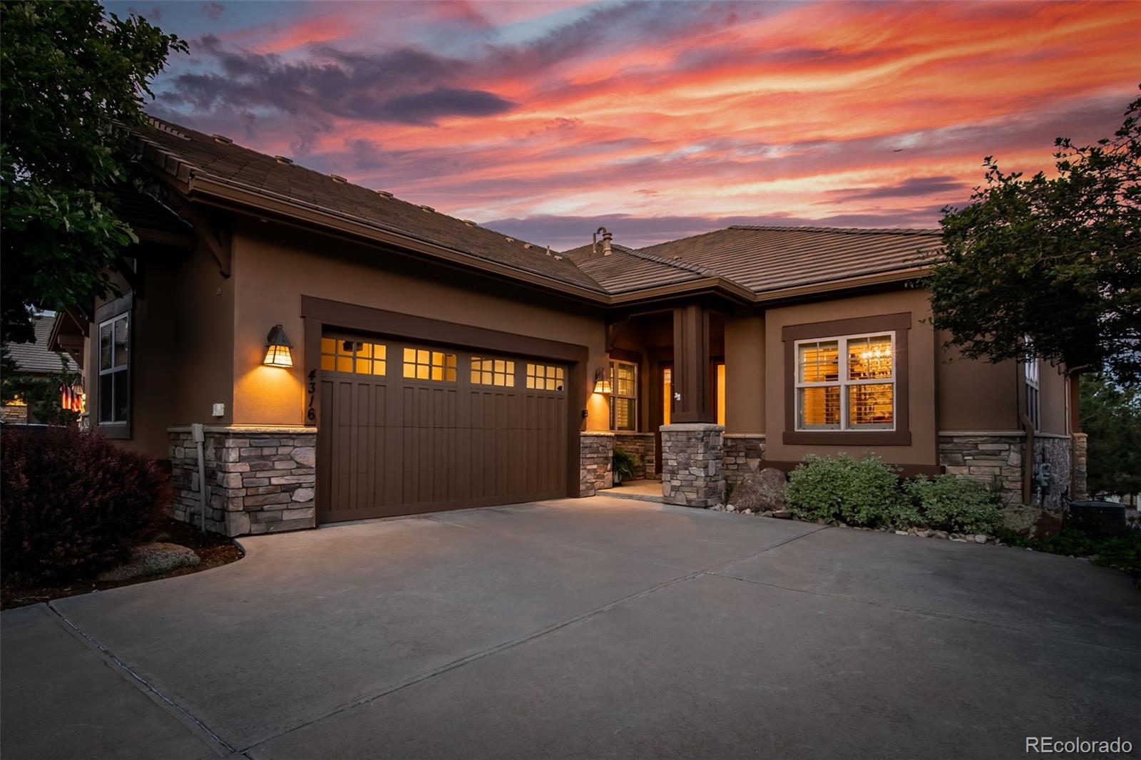 Castle Pines Village Castle Rock Home | MLS #: 16197524316  Chateau Ridge Road, Castle Rock Beds: 3 Baths: 4 Price: $1,200,000