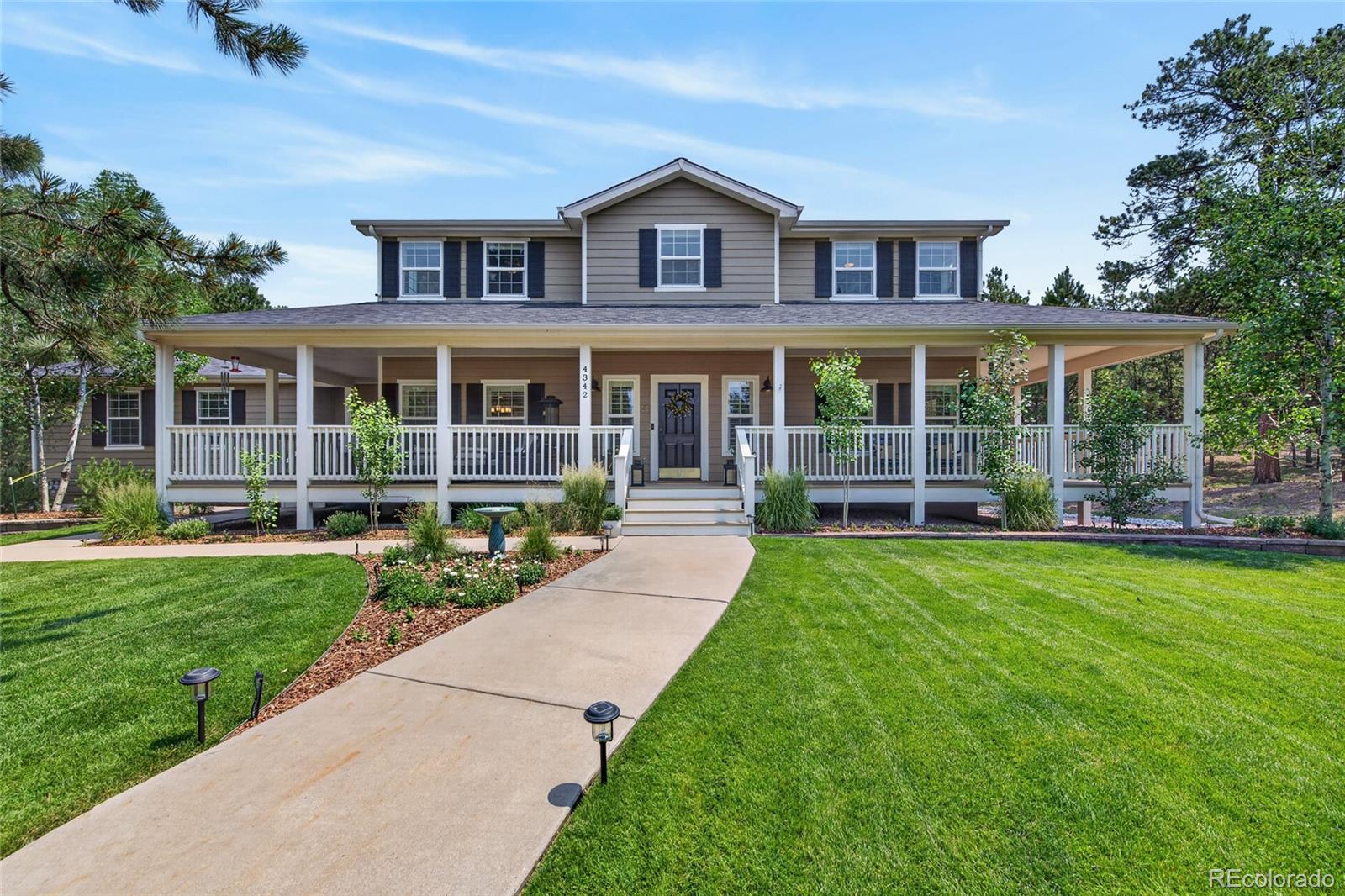 High Forest Ranch Colorado Springs Home | MLS #: 22886364342  Mountain Dance Drive, Colorado Springs Beds: 4 Baths: 4 Price: $1,600,000