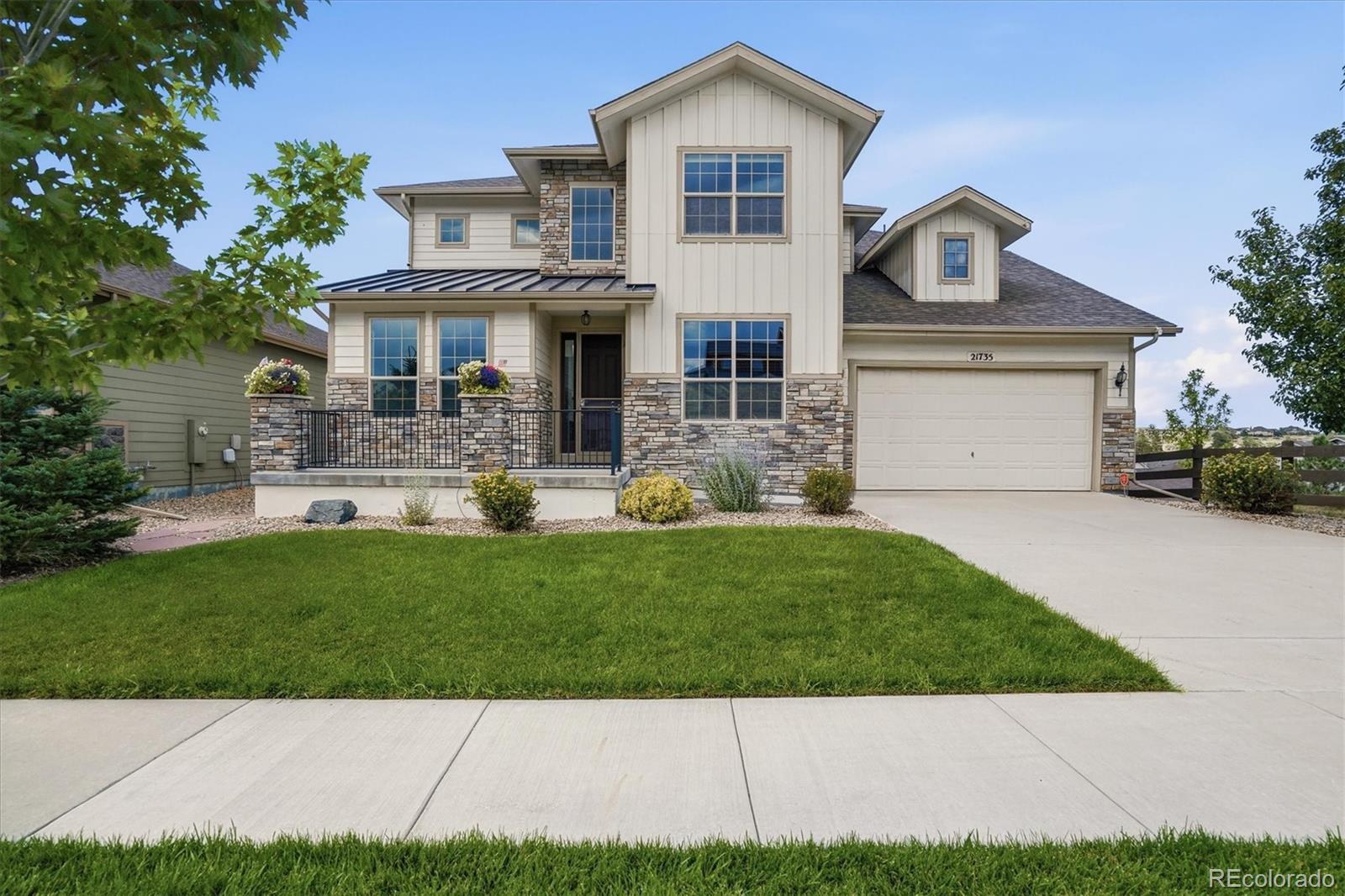 Reata North Parker Home | MLS #: 703378921735 E Idyllwilde Drive, Parker Beds: 4 Baths: 4 Price: $875,000