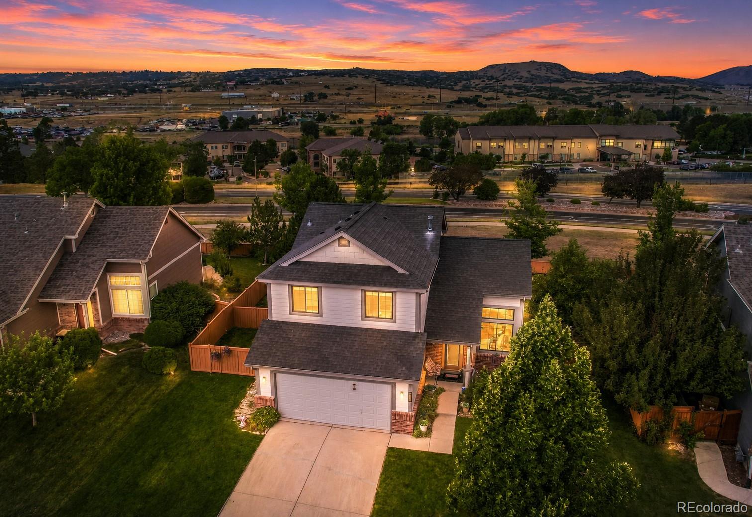 Plum Creek Castle Rock Home | MLS #: 7886626407  Balsa Drive, Castle Rock Beds: 3 Baths: 3 Price: $590,000