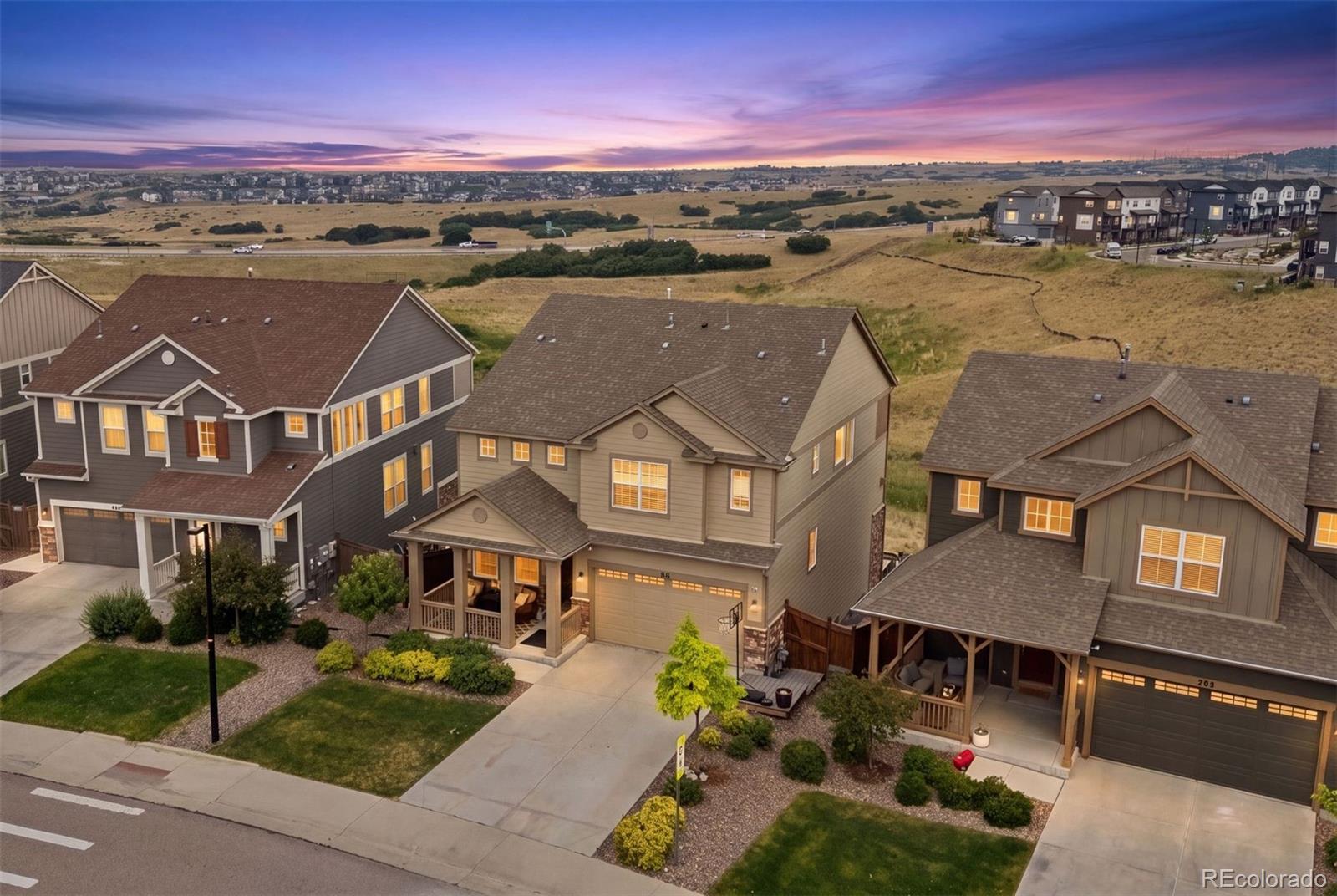 Castle Valley Castle Pines Home | MLS #: 2613844410  Hyde Park Circle, Castle Pines Beds: 4 Baths: 4 Price: $765,000