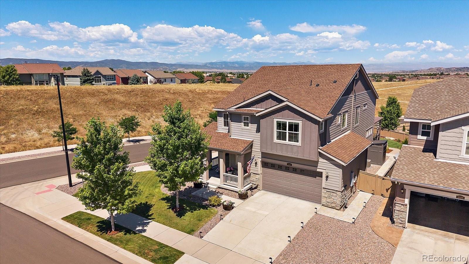 The Meadows Castle Rock Home | MLS #: 74585573341  Greenery Drive, Castle Rock Beds: 4 Baths: 3 Price: $735,000