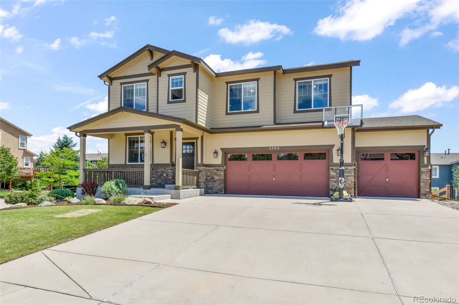 Wolf Ranch Colorado Springs Home | MLS #: 66993095793  Brave Eagle Drive, Colorado Springs Beds: 5 Baths: 4 Price: $675,000