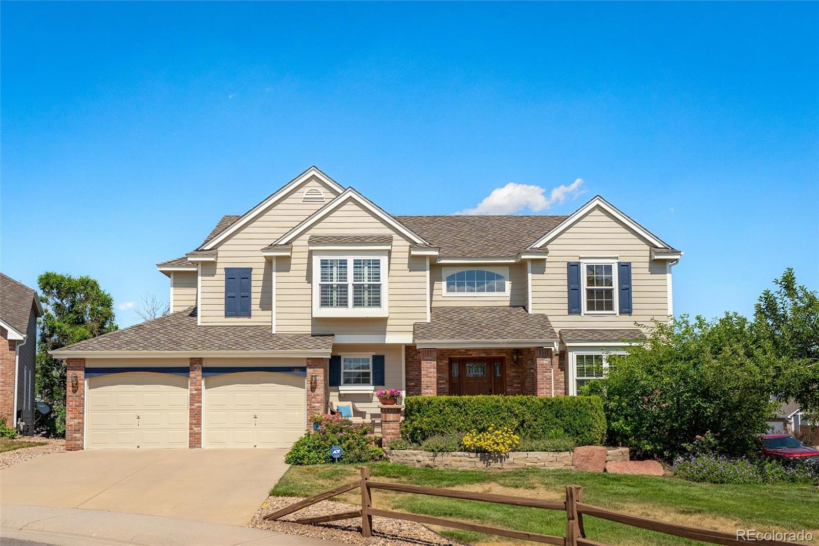  Highlands Ranch Home | MLS #: 30197948880  Chestnut Hill Way, Highlands Ranch Beds: 3 Baths: 4 Price: $875,000