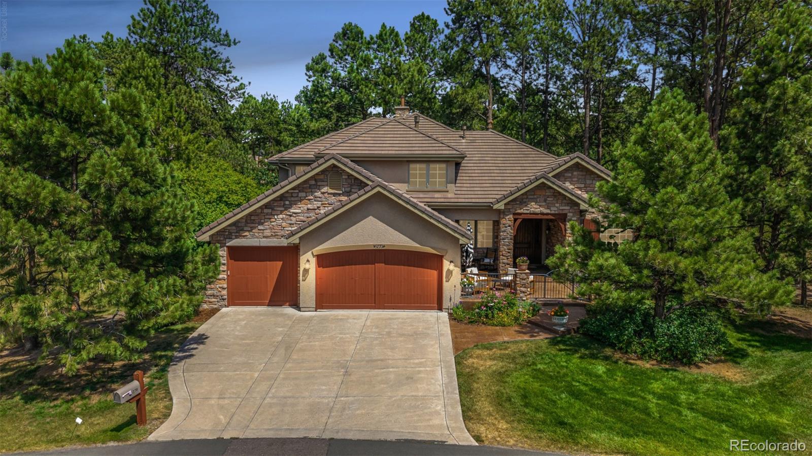 Castle Pines Village Castle Rock Home | MLS #: 24635345270  Red Pass Lane, Castle Rock Beds: 4 Baths: 5 Price: $1,800,000