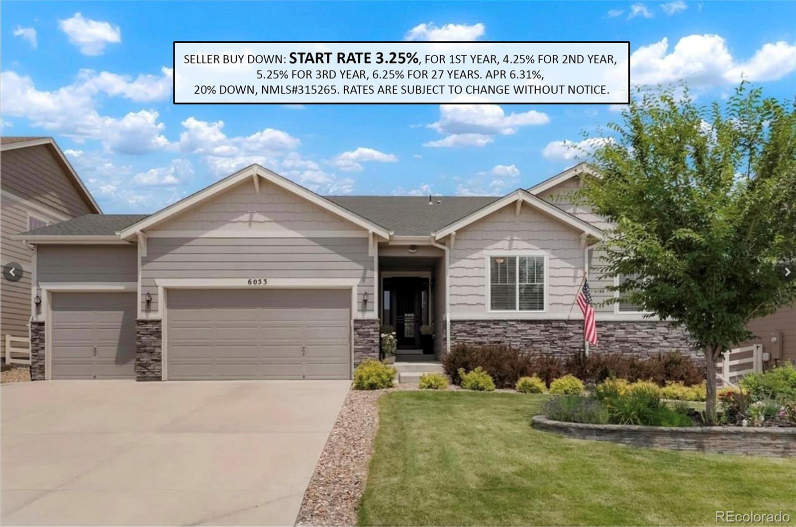  Castle Rock Home | MLS #: 22659016053  Clover Ridge Circle, Castle Rock Beds: 3 Baths: 3 Price: $769,000