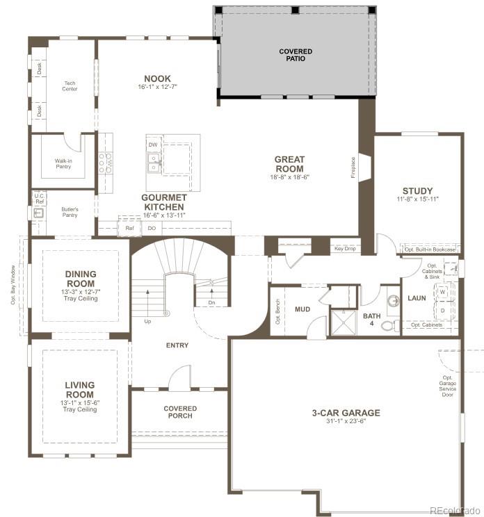 1667  Green Fern Point, castle rock&nbsp; House Search MLS Picture