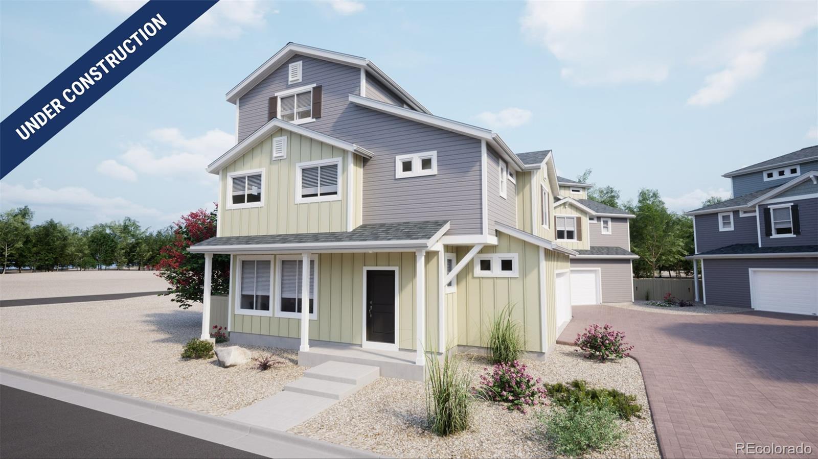  Bennett Home | MLS #: 3525049624  Wagon Wheel Way, Bennett Beds: 3 Baths: 3 Price: $449,990