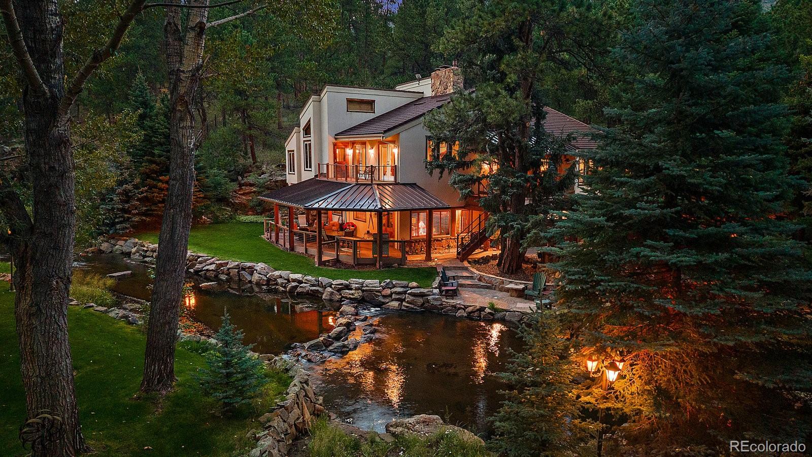  Evergreen Home | MLS #: 411430734393  Upper Bear Creek Road, Evergreen Beds: 3 Baths: 4 Price: $2,850,000