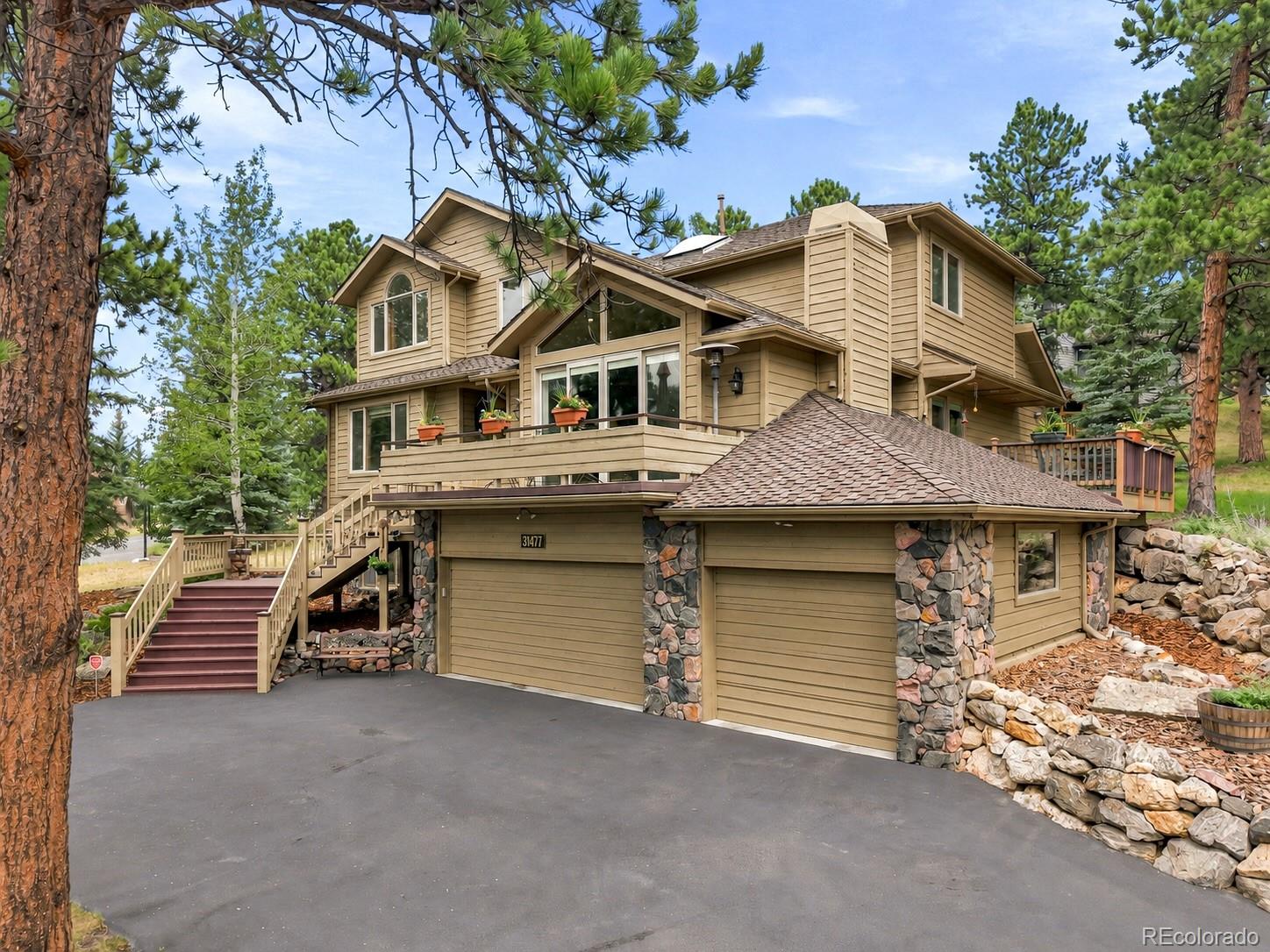 Ridge At Hiwan Evergreen Home | MLS #: 204164031477  Banff Court, Evergreen Beds: 5 Baths: 4 Price: $1,525,000