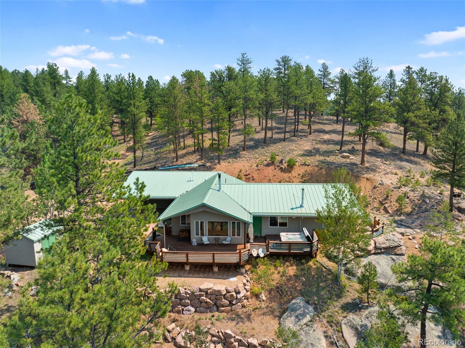  Florissant Home | MLS #: 74078471205  Arapahoe Creek Trail, Florissant Beds: 3 Baths: 2 Price: $525,000
