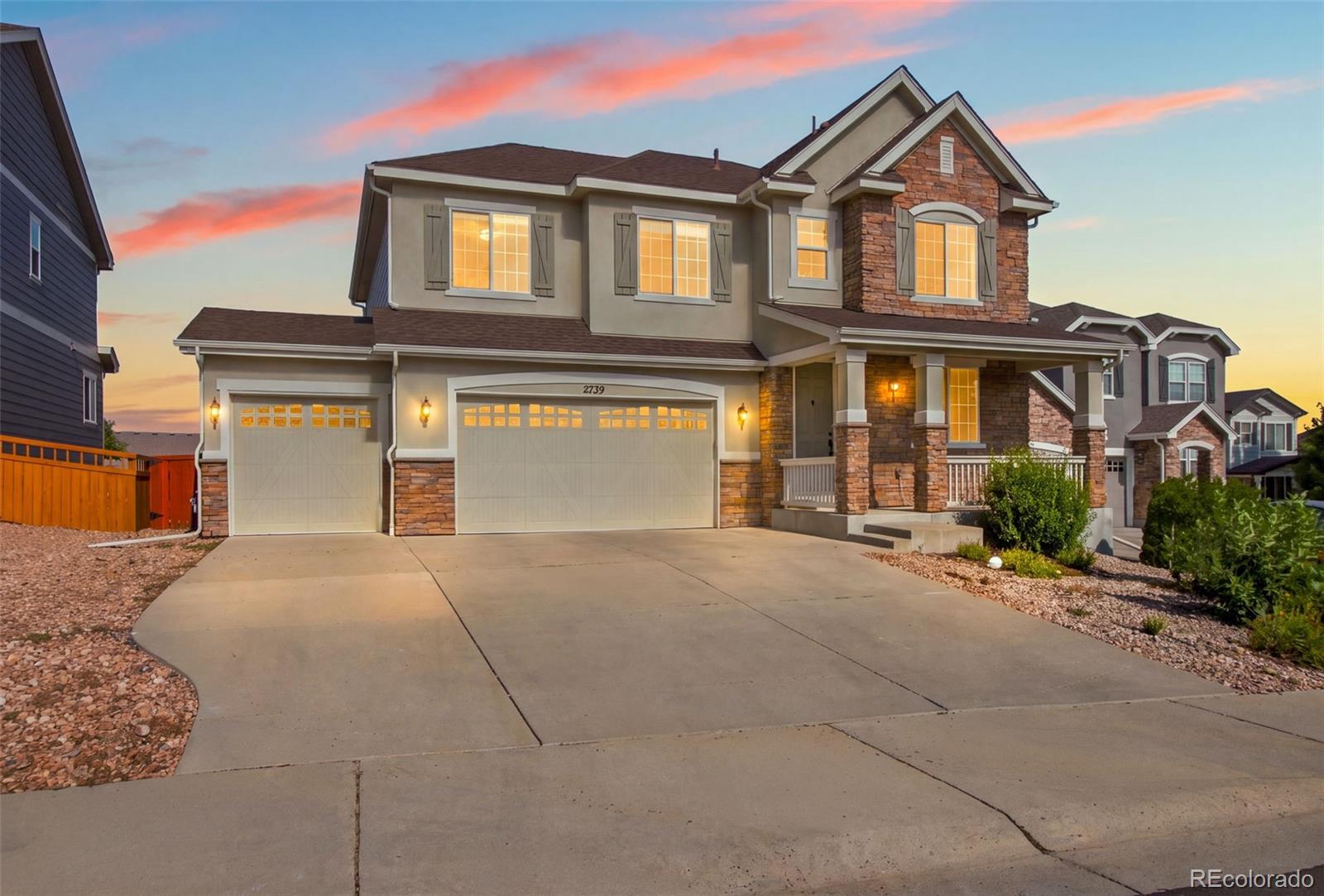 The Meadows Castle Rock Home | MLS #: 59138102739  Badlands Court, Castle Rock Beds: 7 Baths: 4 Price: $750,000