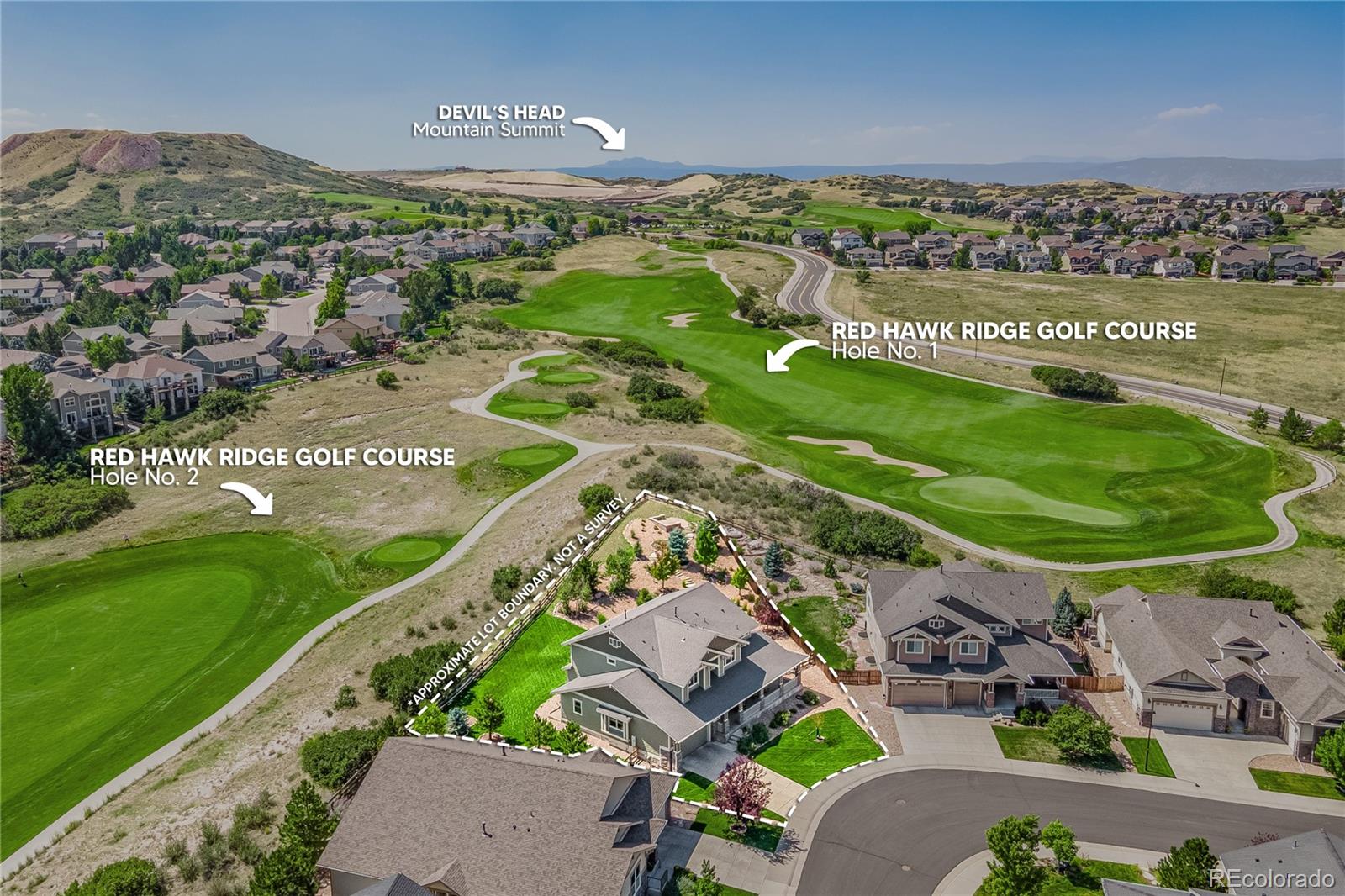 1650  Bent Wedge Point, castle rock&nbsp; House Search MLS Picture