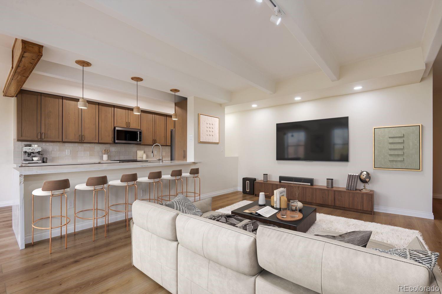  Denver Condo / Townhome | MLS #: 46194247877 E Mississippi Avenue 706, Denver Beds: 2 Baths: 2 Price: $396,000