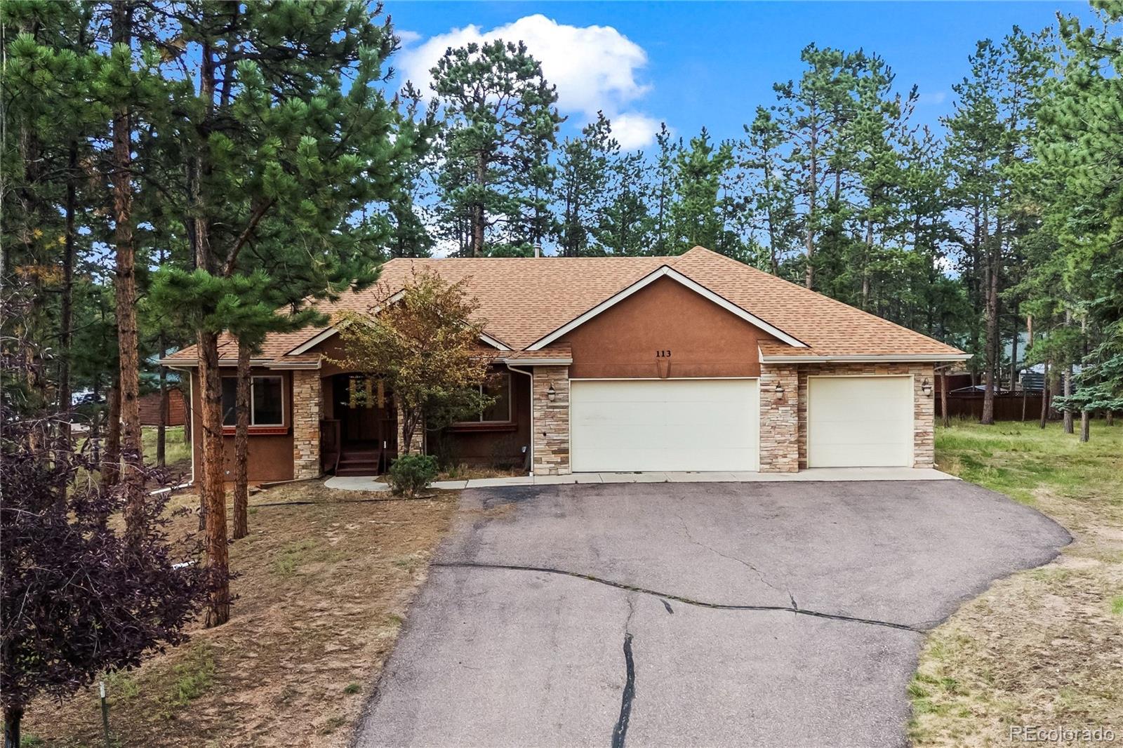  Woodland Park Home | MLS #: 2525921113  Flagstick Drive, Woodland Park Beds: 4 Baths: 3 Price: $815,000