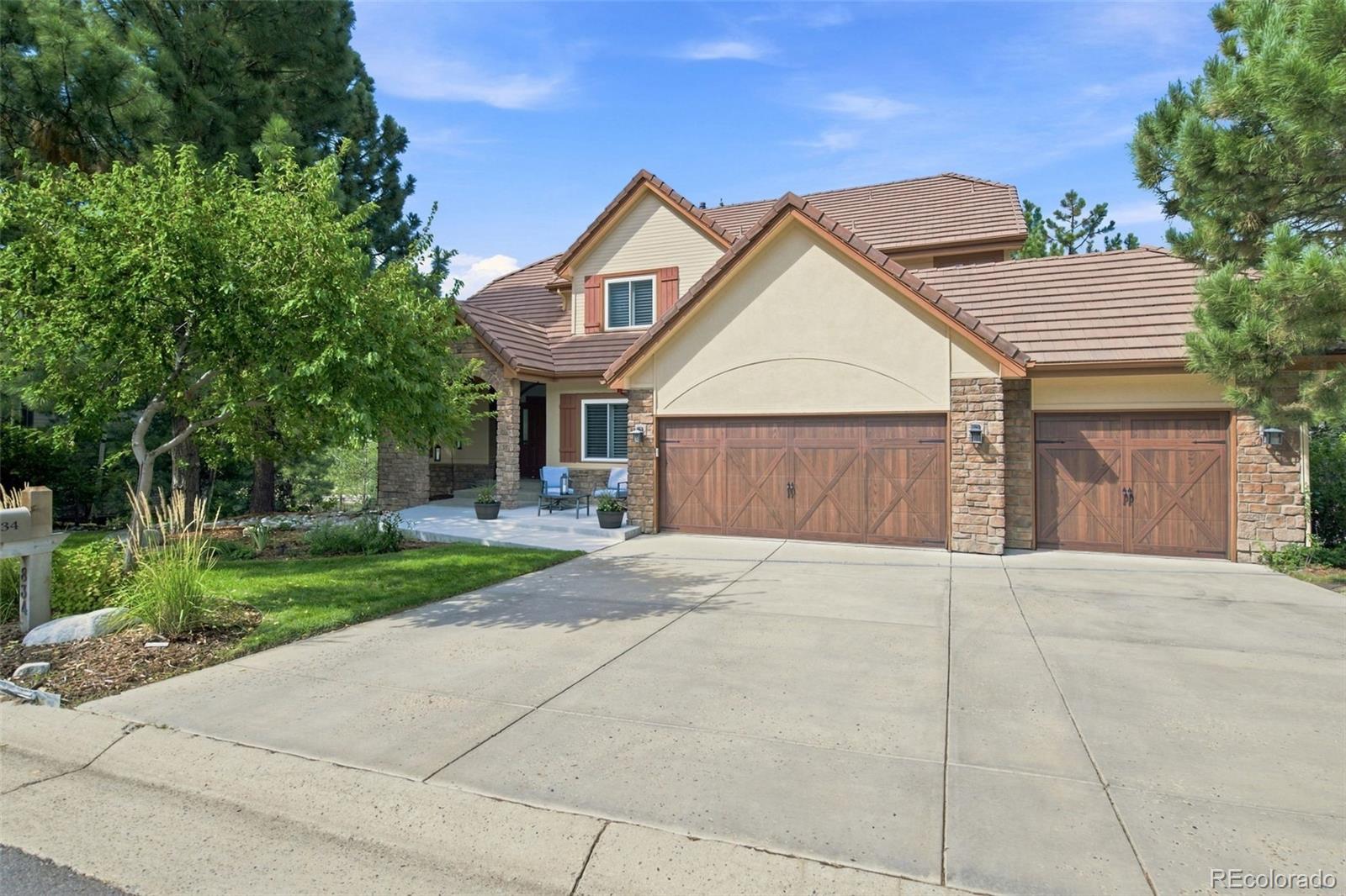 834  Good Hope Drive, castle rock&nbsp; House Search MLS Picture