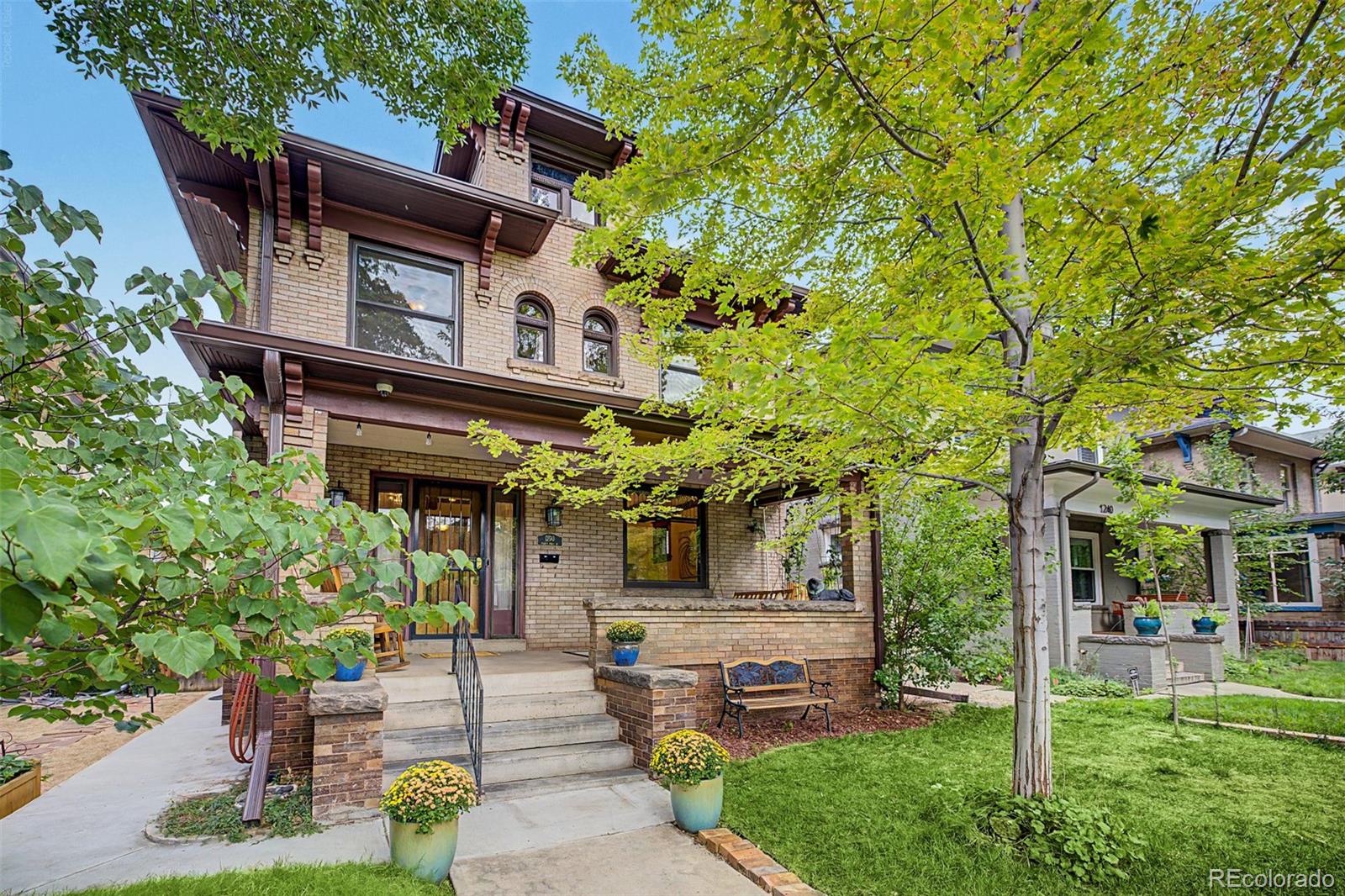 Congress Park Denver Home | MLS #: 93375561250  Saint Paul Street, Denver Beds: 4 Baths: 4 Price: $1,375,000