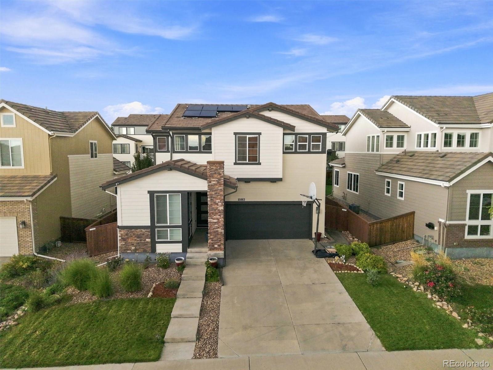Stepping Stone Parker Home | MLS #: 469130810863  Touchstone Loop, Parker Beds: 3 Baths: 3 Price: $675,000