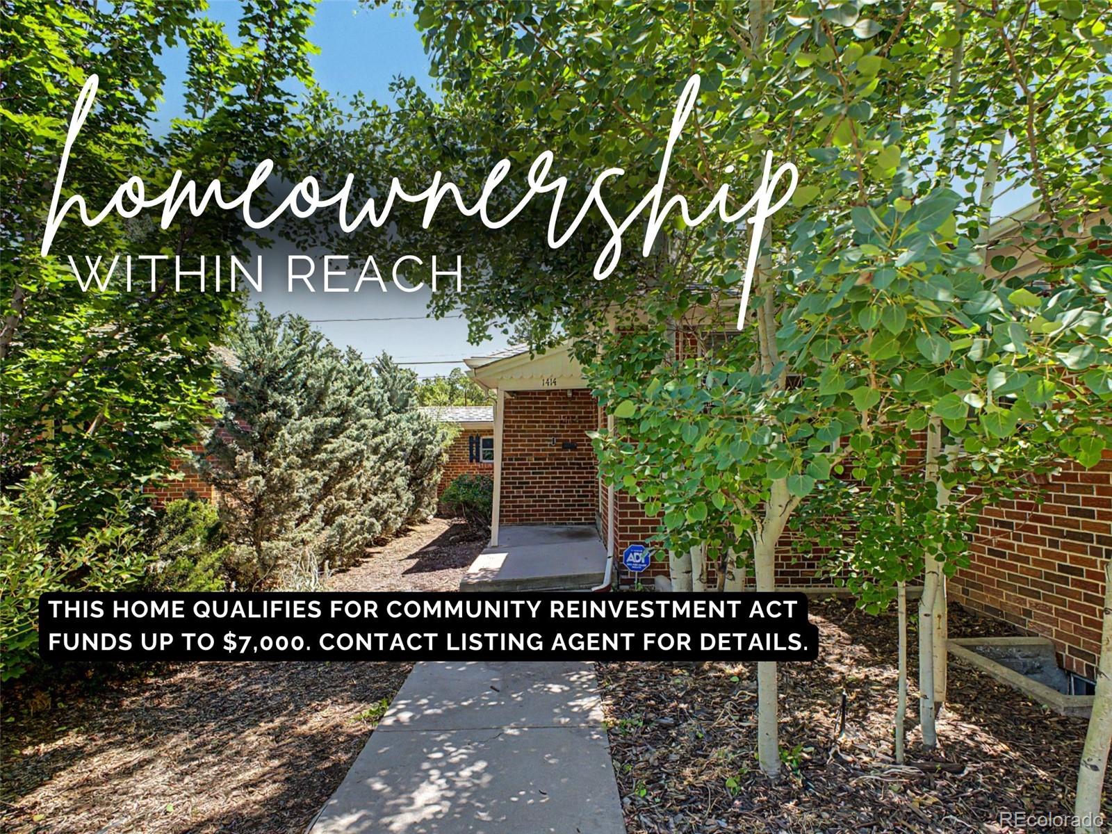 1414  Spruce Street, denver&nbsp; House Search MLS Picture