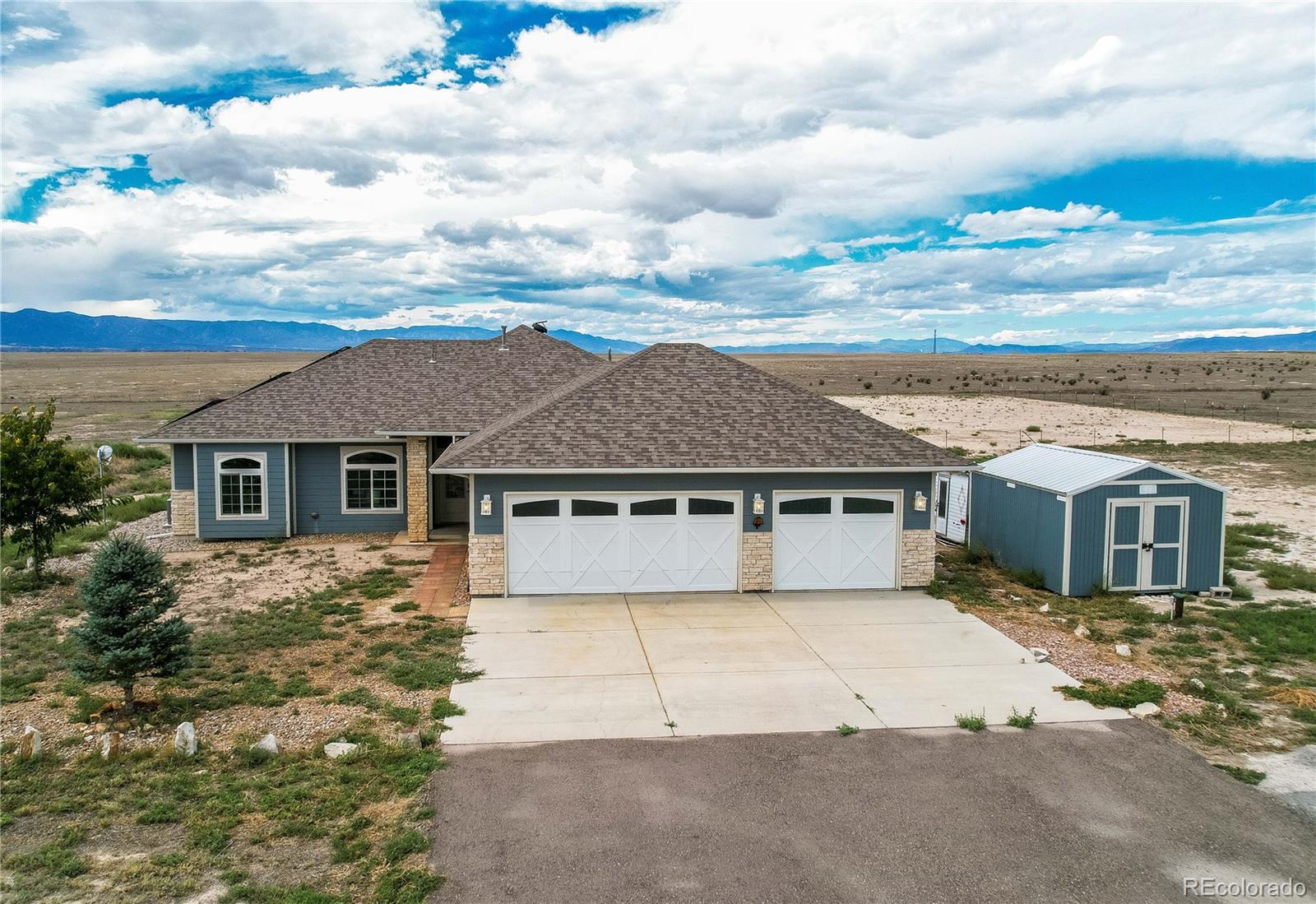  Pueblo West Home | MLS #: 34525412581  Greenhorn View Drive, Pueblo West Beds: 3 Baths: 2 Price: $550,000