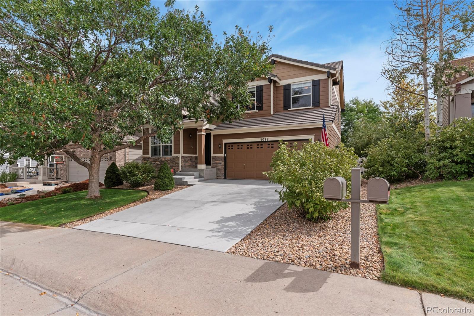 The Meadows Castle Rock Home | MLS #: 76147514089  Bountiful Circle, Castle Rock Beds: 3 Baths: 3 Price: $599,000