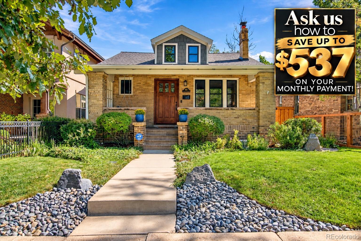  Denver Home | MLS #: 7245707968  Madison Street, Denver Beds: 3 Baths: 2 Price: $1,000,000