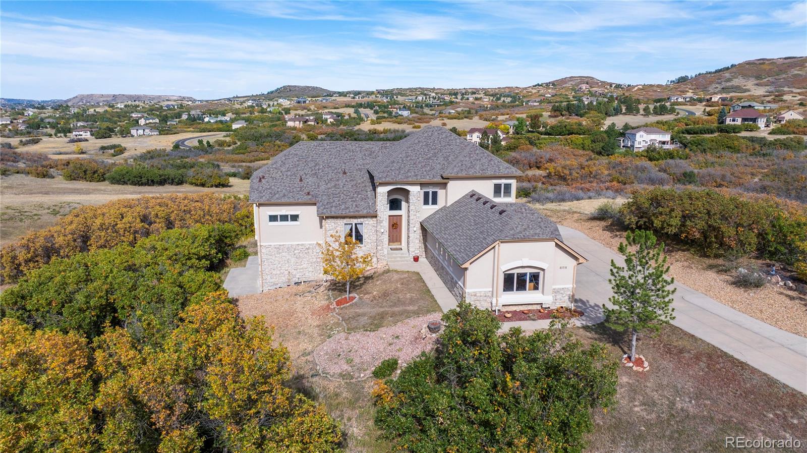 Bell Mountain Castle Rock Home | MLS #: 19904284158  Enchantra Circle, Castle Rock Beds: 4 Baths: 4 Price: $1,375,000