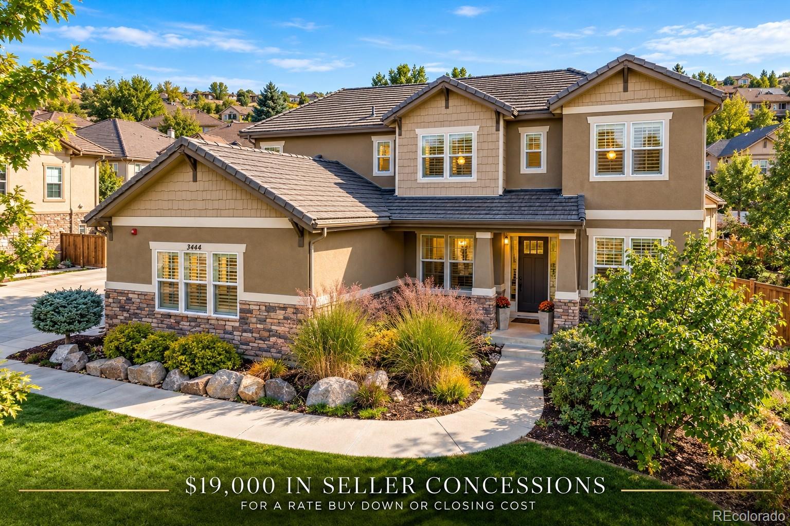  Castle Rock Home | MLS #: 53765625444  Water Oak Circle, Castle Rock Beds: 5 Baths: 5 Price: $1,495,000