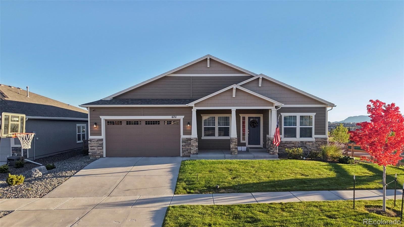 Wolf Ranch Colorado Springs Home | MLS #: 44492546711  Tumble Creek Drive, Colorado Springs Beds: 5 Baths: 4 Price: $660,000