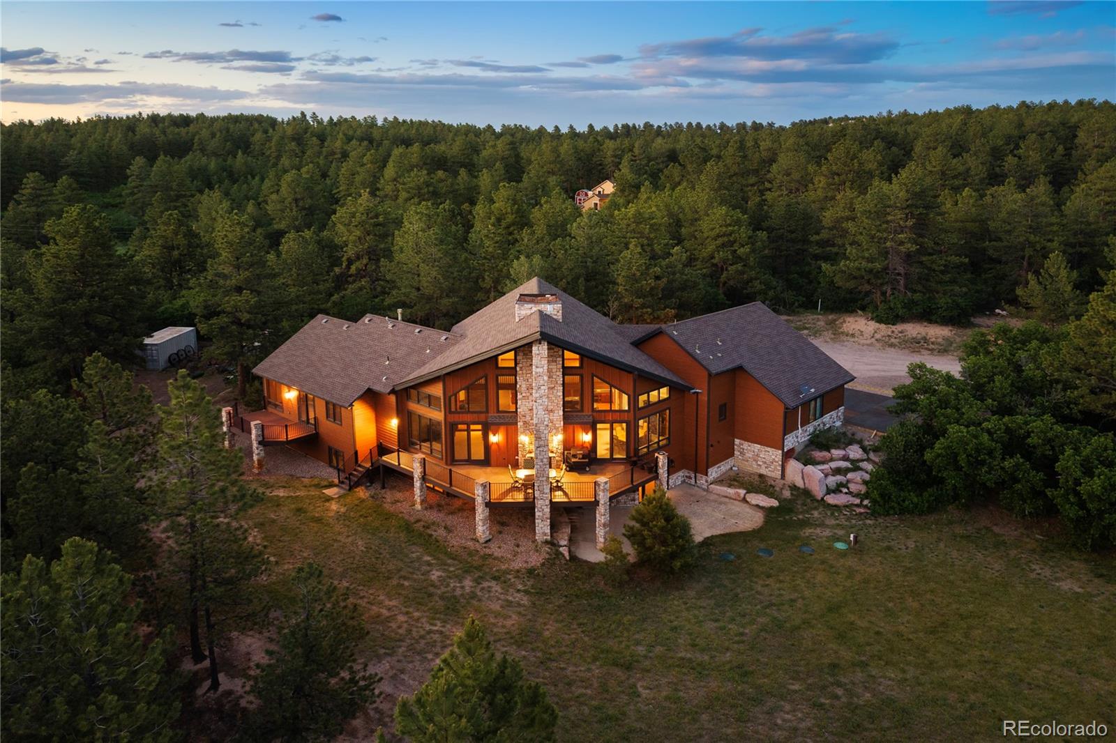  Larkspur Home | MLS #: 64765789676 S Perry Park Road, Larkspur Beds: 4 Baths: 6 Price: $2,199,000