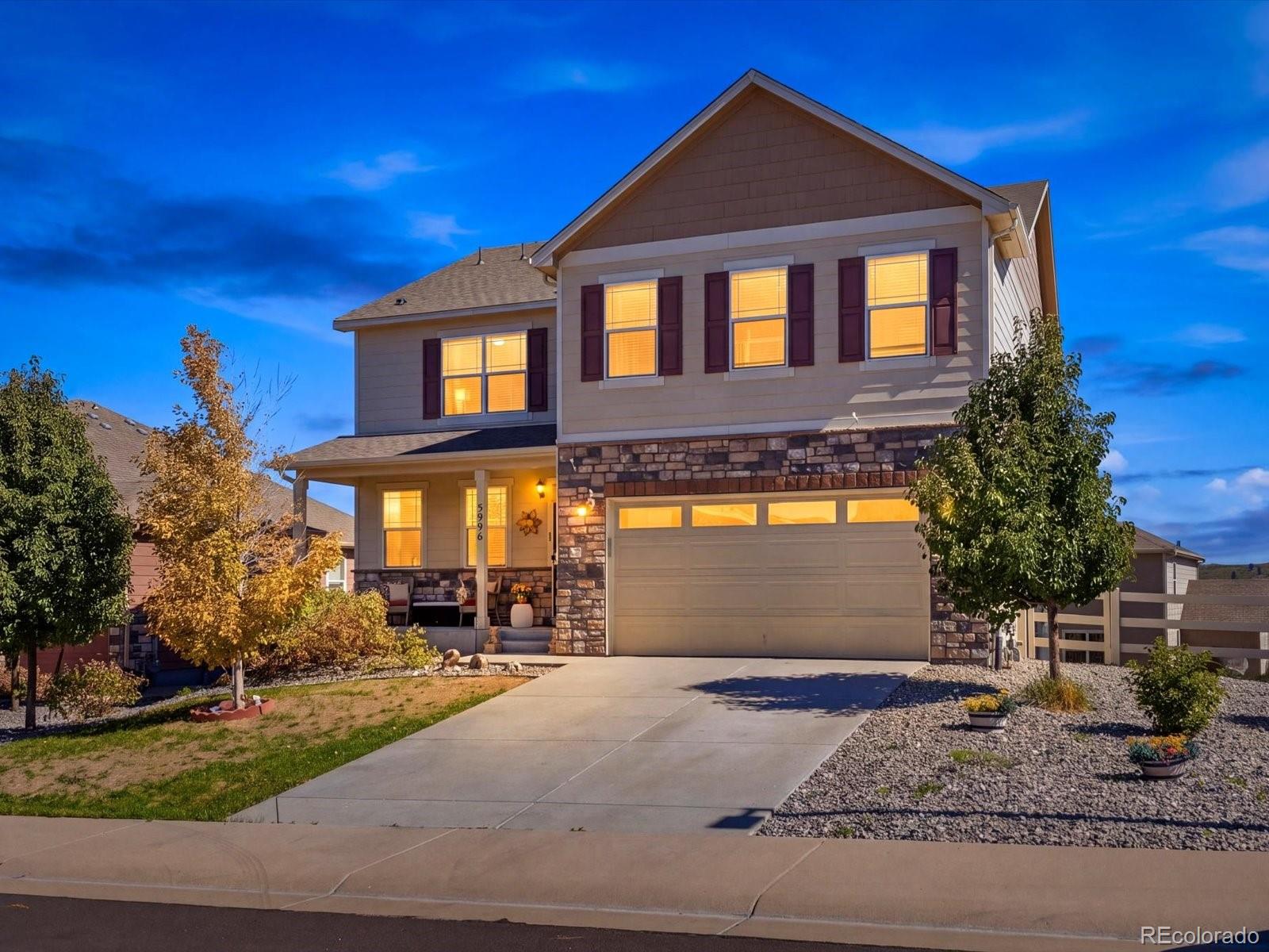 Crystal Valley Ranch Castle Rock Home | MLS #: 37798945996  Point Rider Circle, Castle Rock Beds: 5 Baths: 3 Price: $645,000
